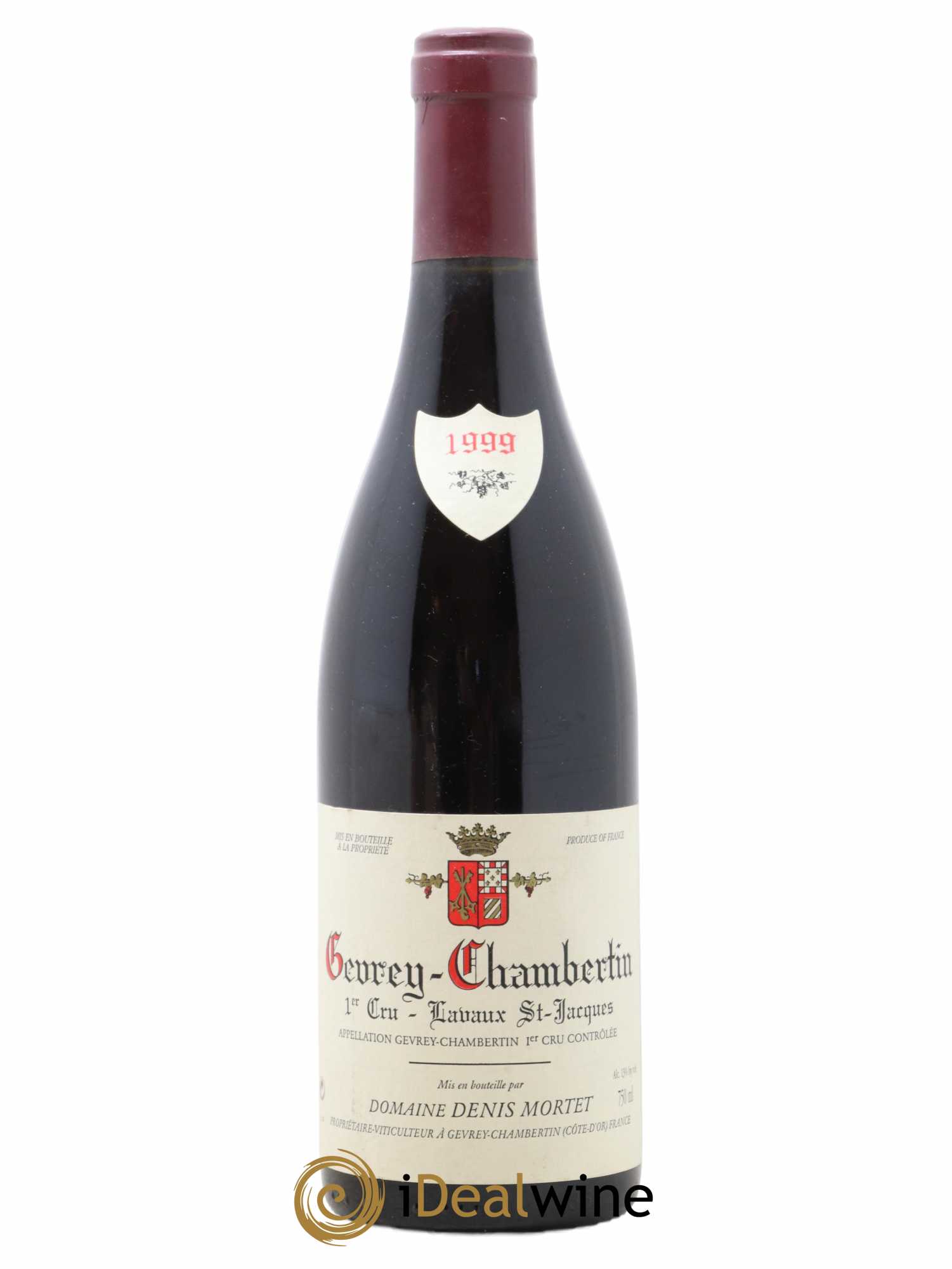 Gevrey-Chambertin 1er Cru Lavaux Saint Jacques Denis Mortet (Domaine) 1999 - Lot of 1 bottle - 0