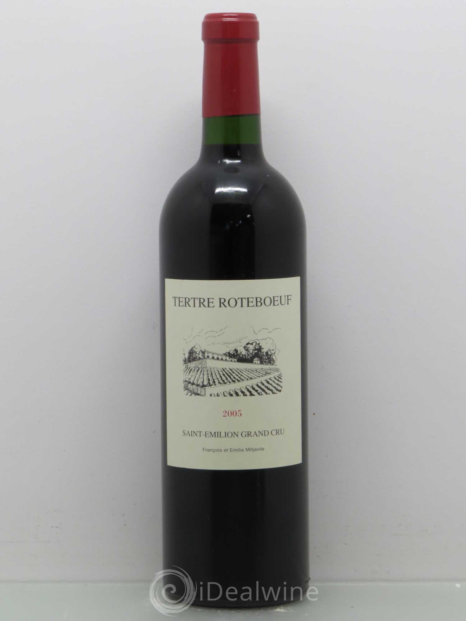Château Tertre Roteboeuf 2005 - Lot de 1 bouteille - 0