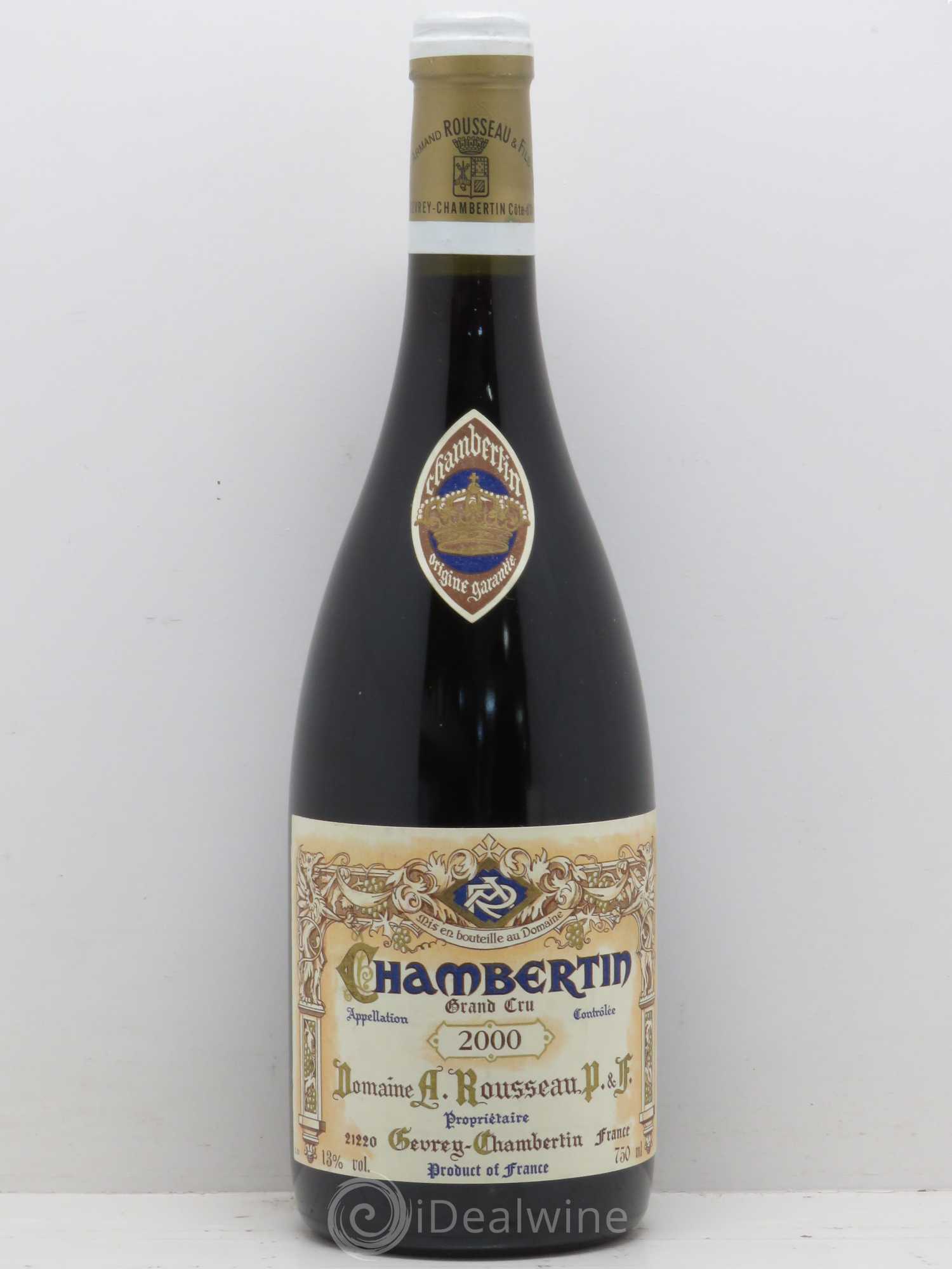 Chambertin Grand Cru Armand Rousseau (Domaine) 2000 - Posten von 1 Flasche - 0