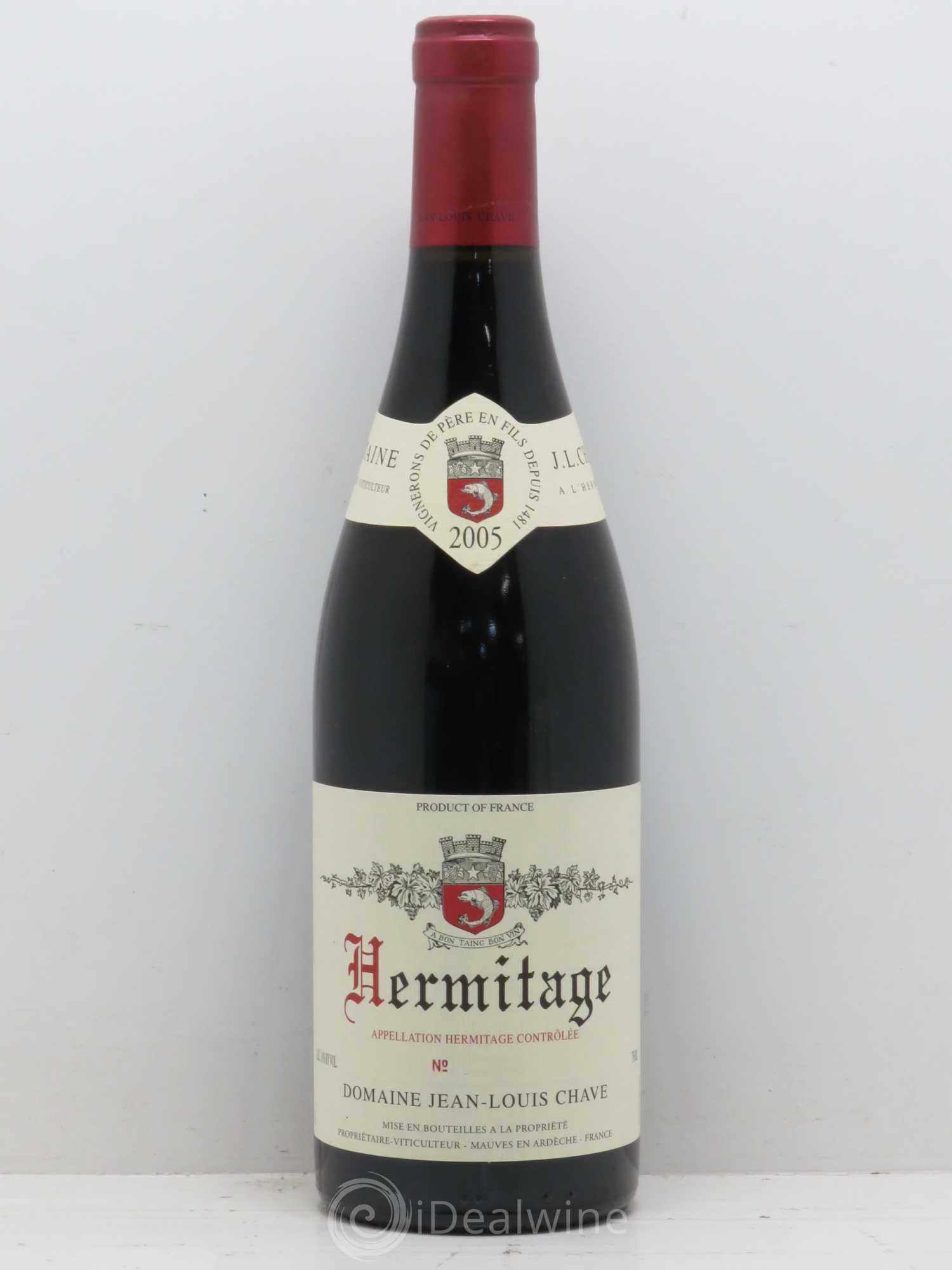 Hermitage Jean-Louis Chave 2005 - Lot de 1 bouteille - 0