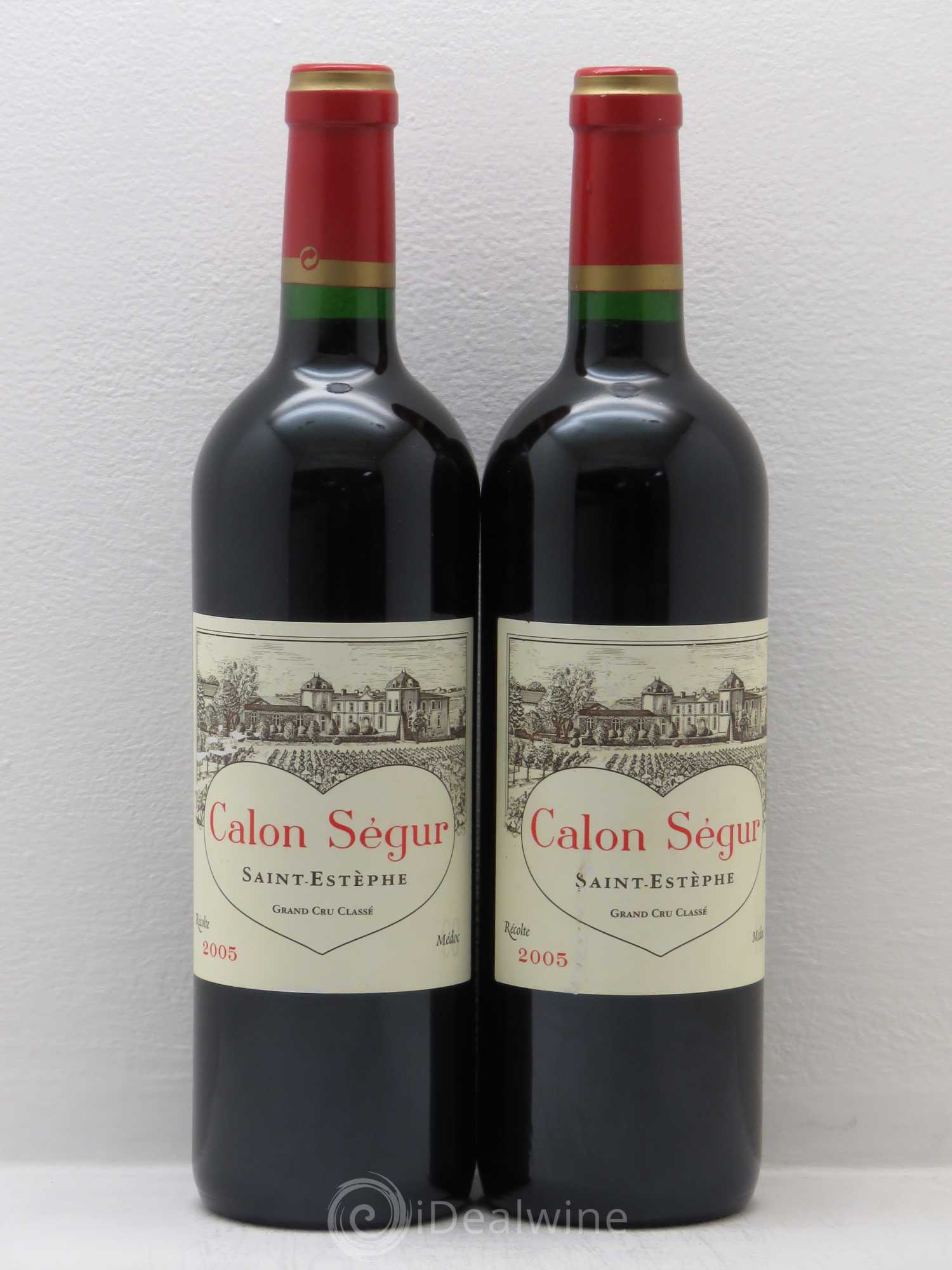 Château Calon Ségur 3ème Grand Cru Classé 2005 - Lot de 2 bouteilles - 0