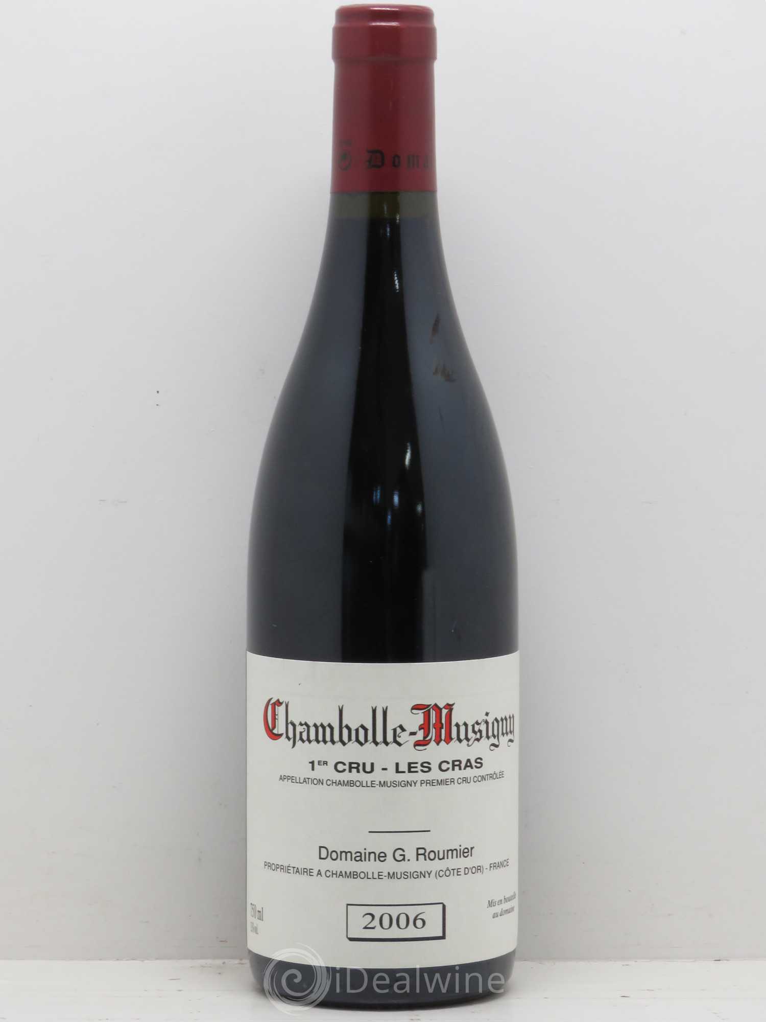 Chambolle-Musigny 1er Cru Les Cras Georges Roumier (Domaine) 2006 - Lot de 1 bouteille - 0