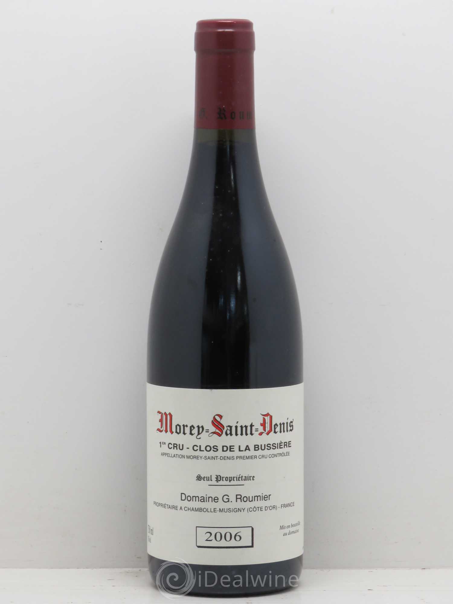 Morey-Saint-Denis 1er Cru Clos de la Bussière Georges Roumier (Domaine) 2006 - Lot de 1 bouteille - 0