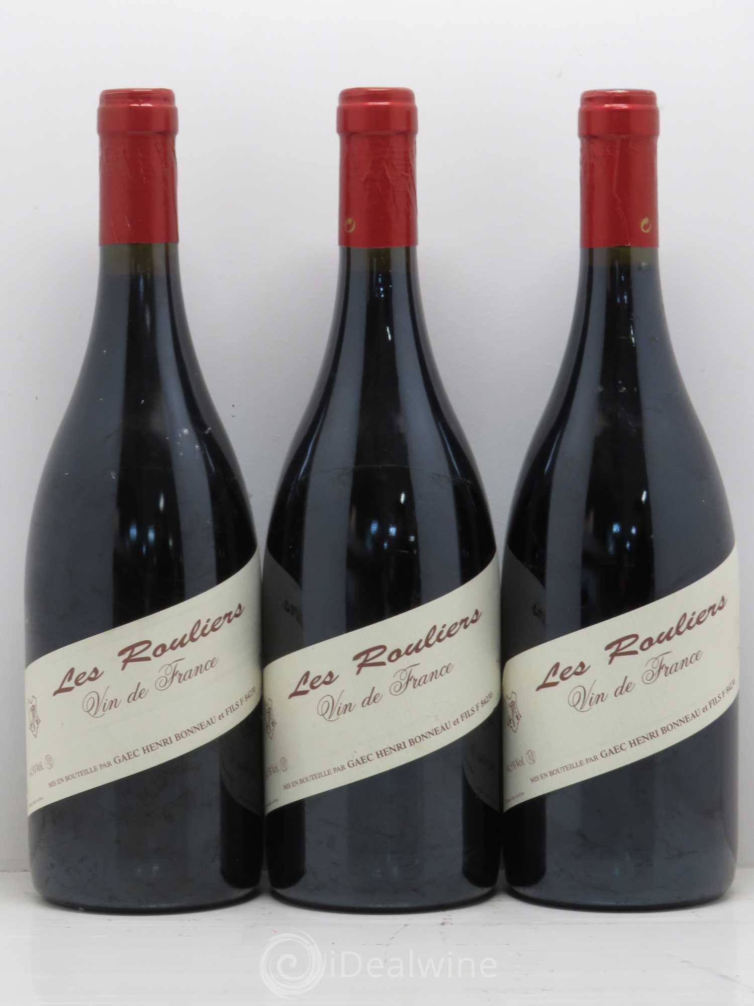 Vin de France Les Rouliers Henri Bonneau & Fils - Lot de 3 bouteilles - 0