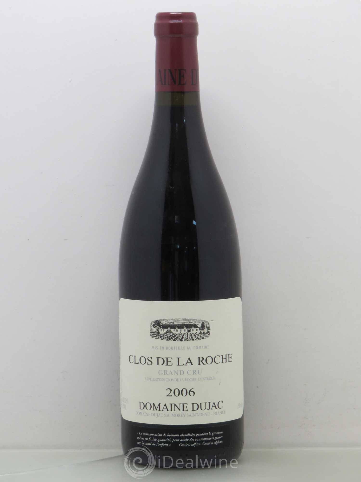 Clos de la Roche Grand Cru Dujac (Domaine) 2006 - Lot de 1 bouteille - 0