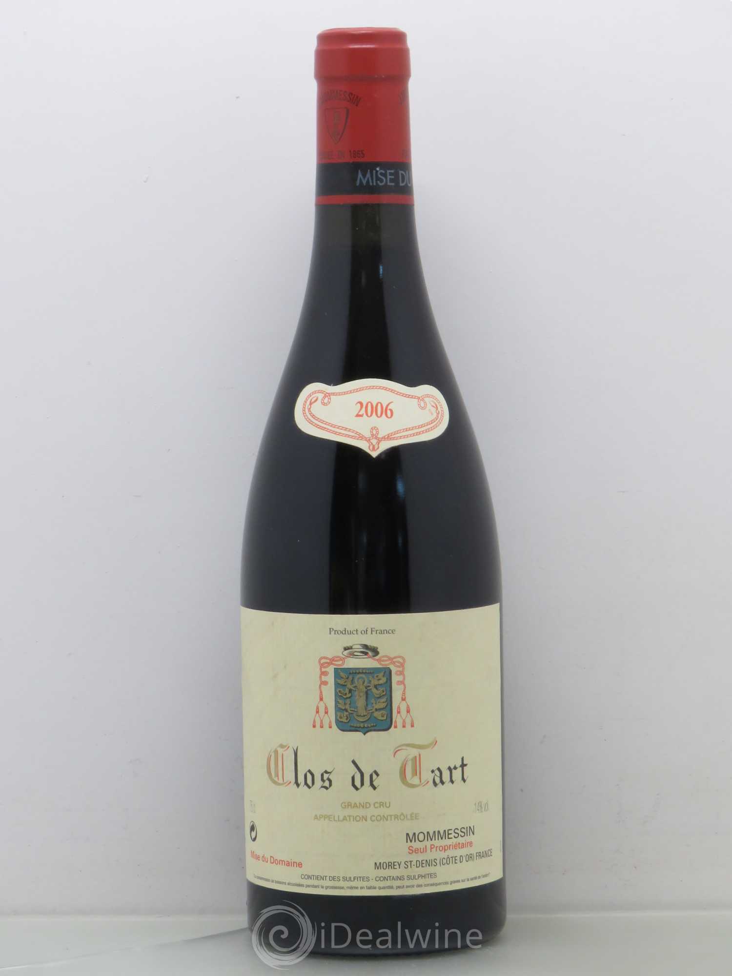 Clos de Tart Grand Cru Clos de Tart 2006 - Lot de 1 bouteille - 0