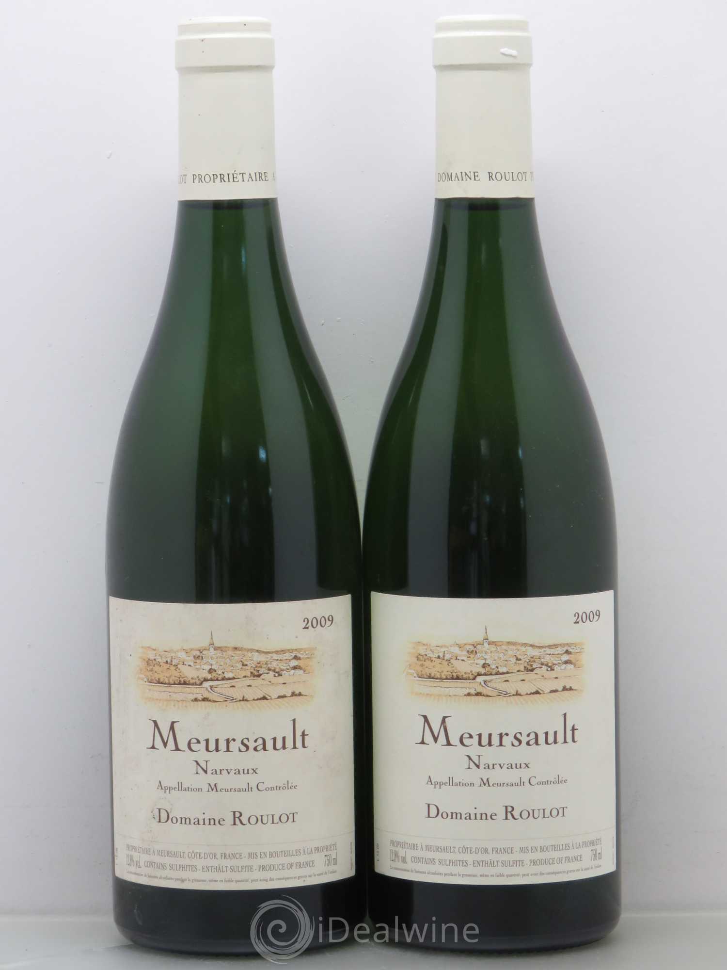 Meursault Les Narvaux Roulot (Domaine) 2009 - Lot de 2 bouteilles - 0