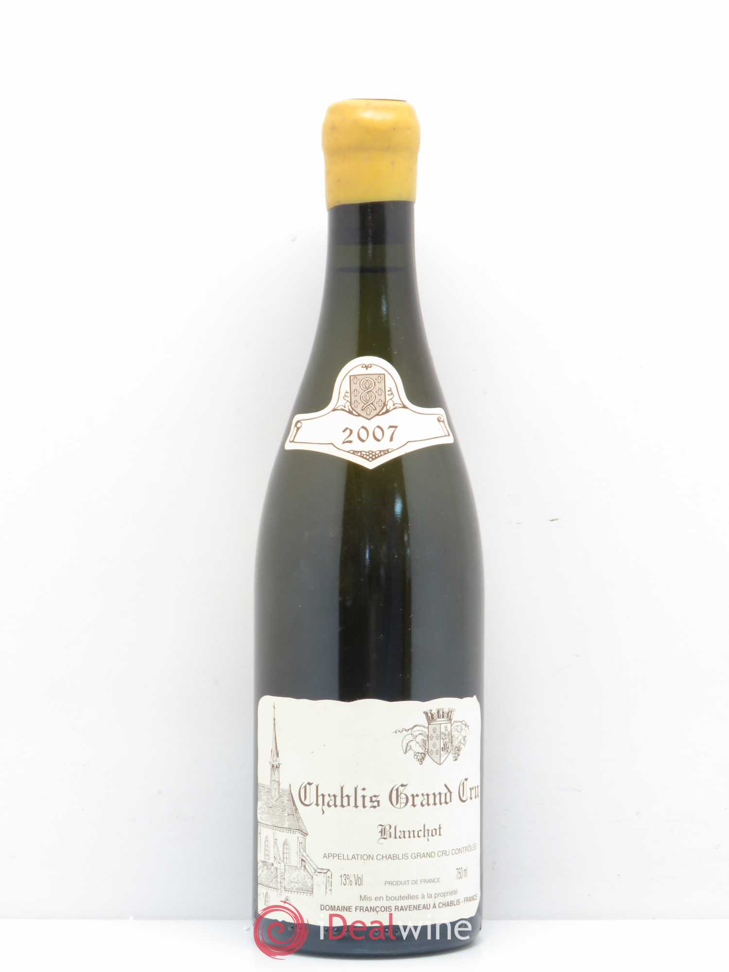 Chablis Grand Cru Blanchot Raveneau (Domaine) 2007 - Lot de 1 bouteille - 0
