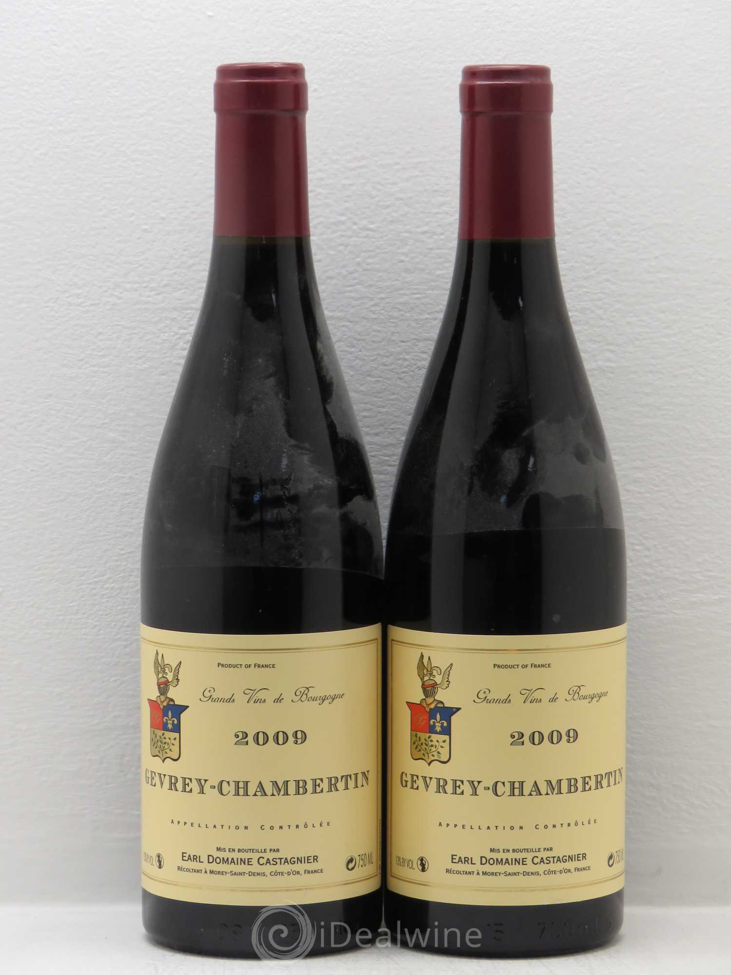 Gevrey-Chambertin Domaine Castagnier (sans prix de réserve) 2009 - Posten von 2 Flaschen - 0