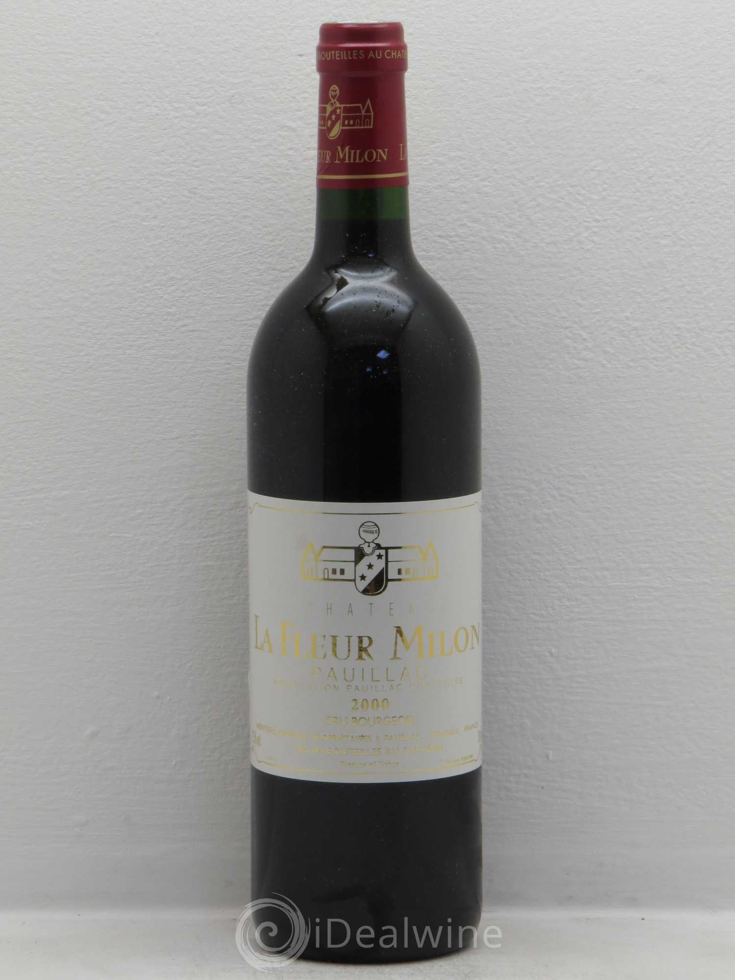 Château la Fleur Milon Cru Bourgeois 2000 - Lot de 12 bouteilles - 0