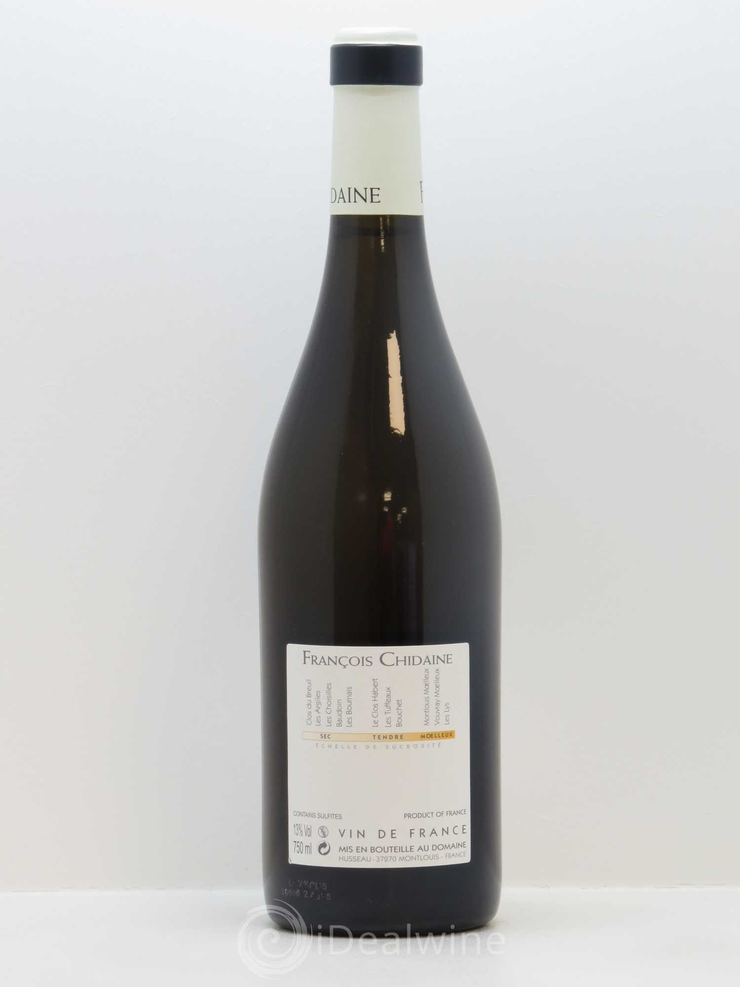 Vin de France Les Argiles François Chidaine 2015 - Lot de 1 bouteille - 1