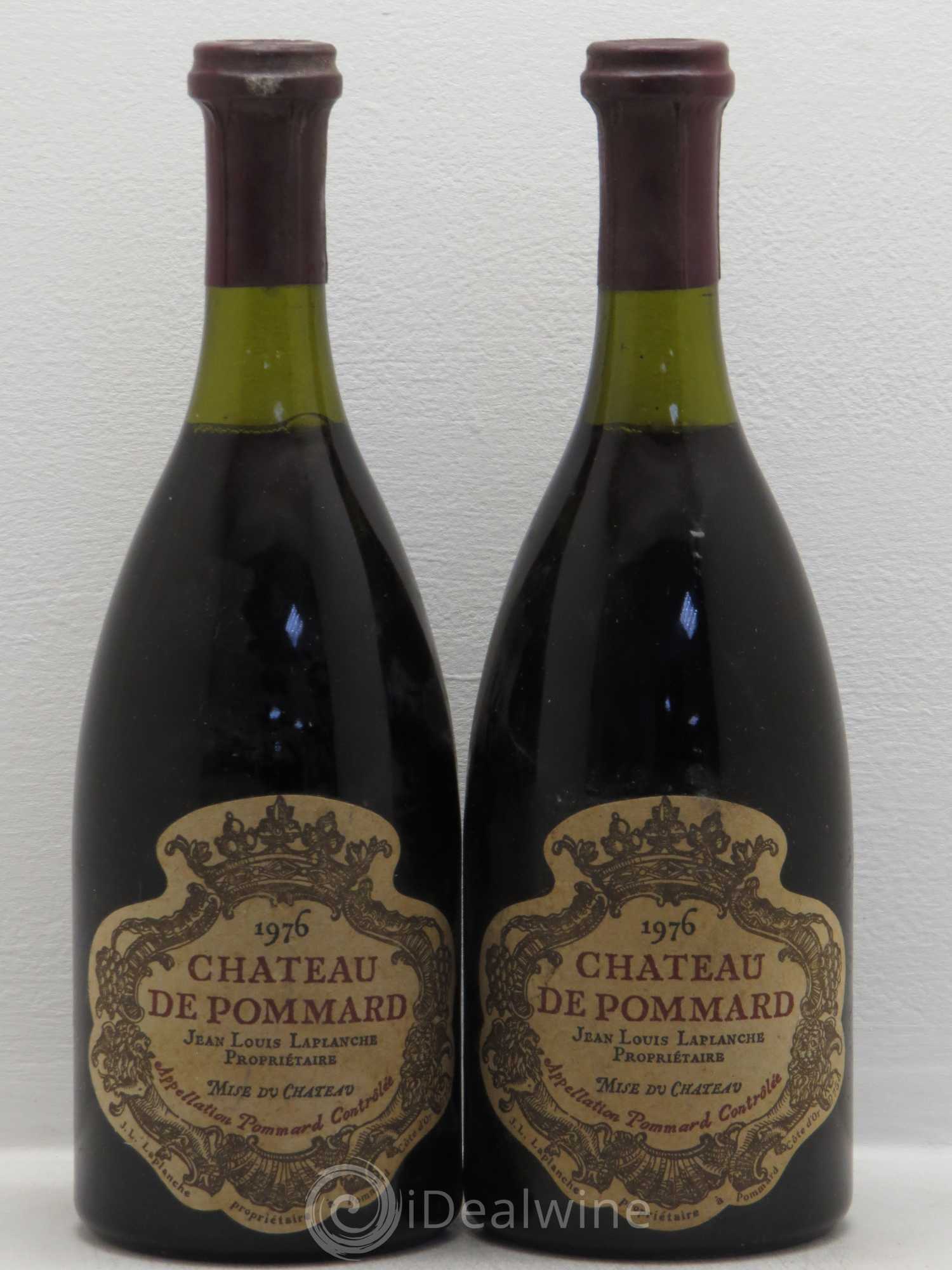 Pommard Château de Pommard 1976 - Lot de 2 bouteilles - 0