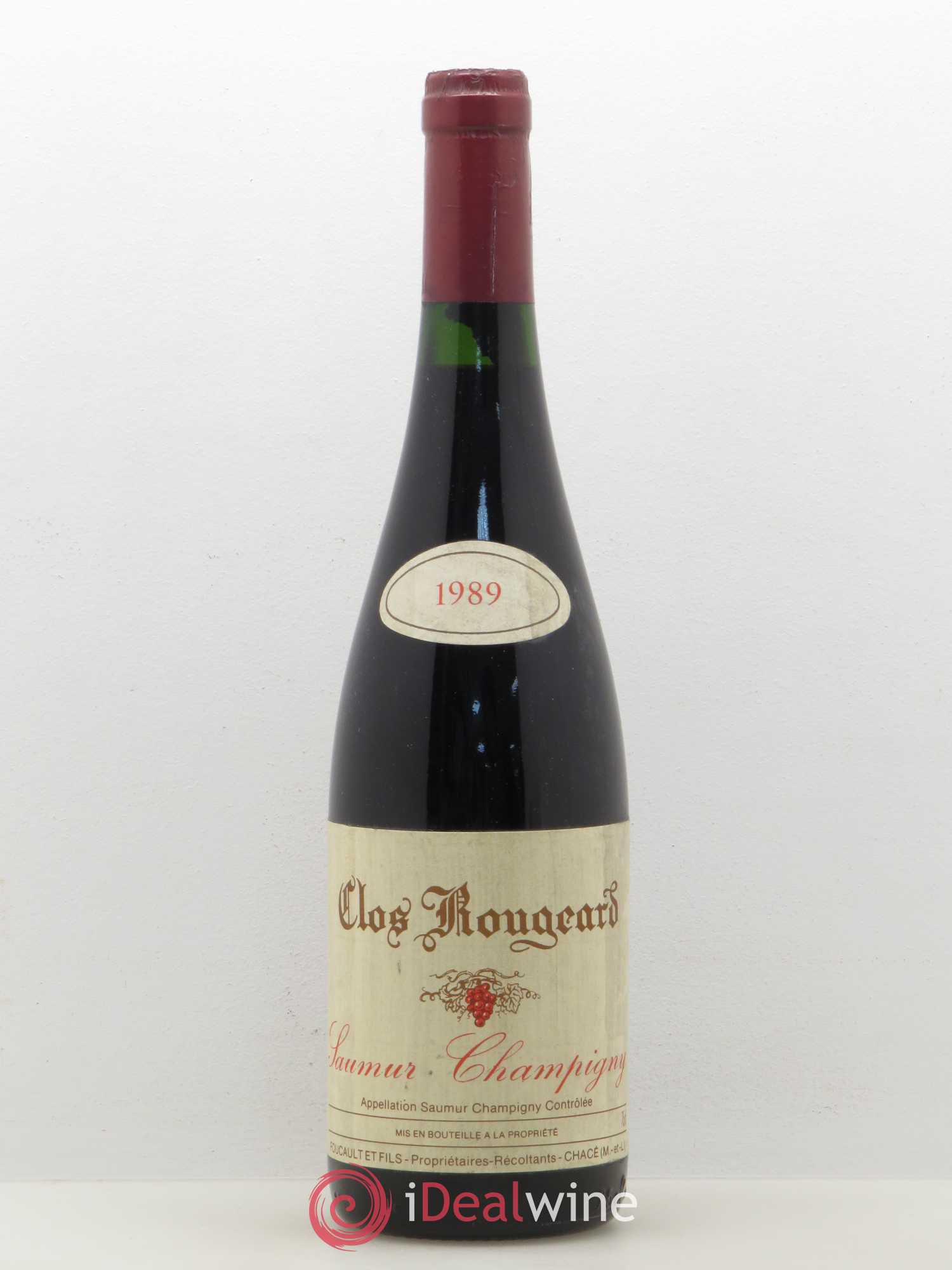 Saumur-Champigny Clos Rougeard 1989 - Lot de 1 bouteille - 0