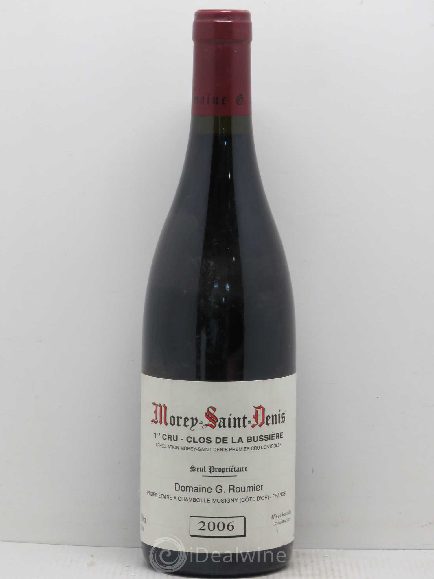Morey-Saint-Denis 1er Cru Clos de la Bussière Georges Roumier (Domaine) 2006 - Lot de 1 bouteille - 0