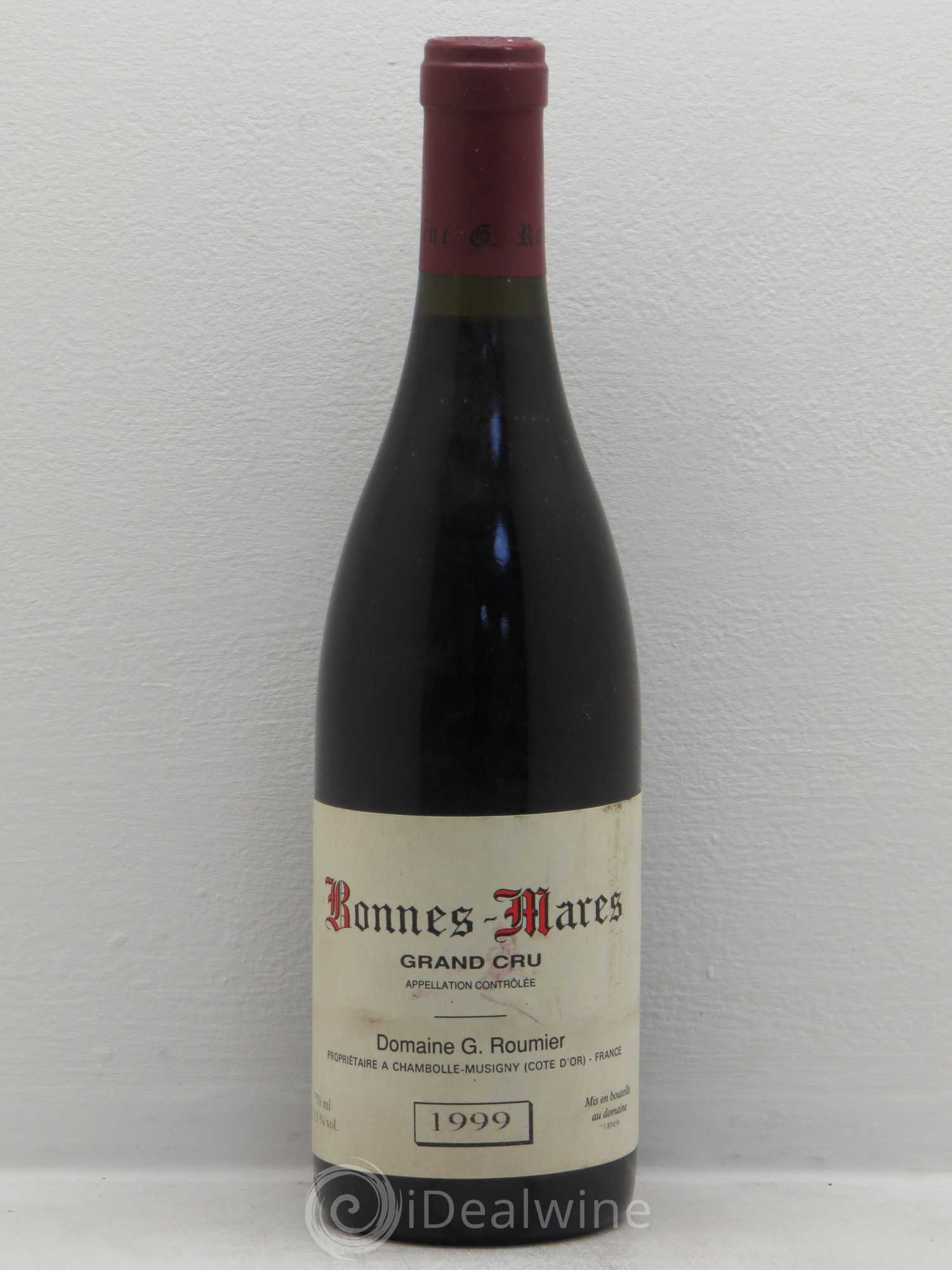 Bonnes-Mares Grand Cru Georges Roumier (Domaine) 1999 - Lot de 1 bouteille - 0