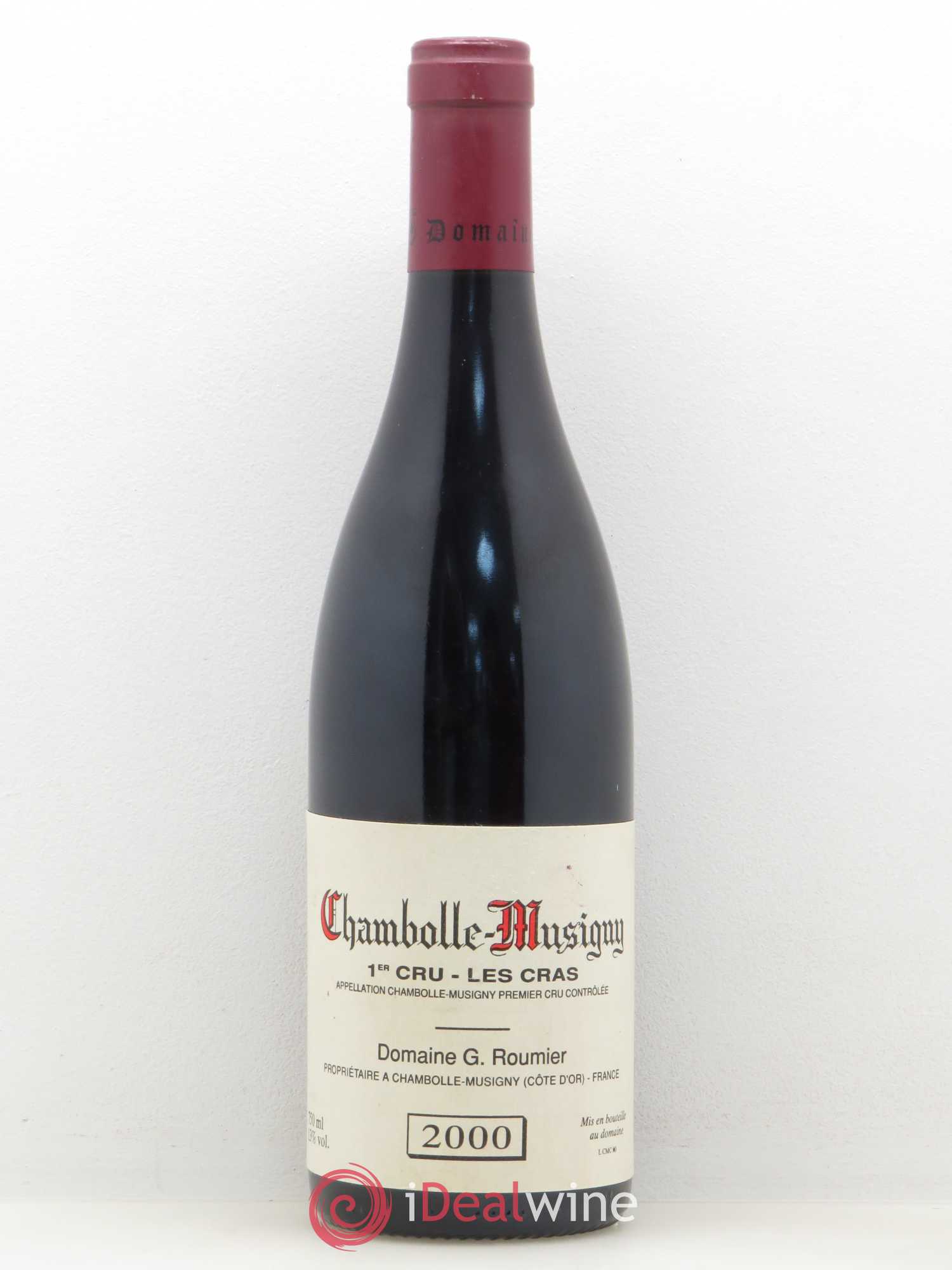 Chambolle-Musigny 1er Cru Les Cras Georges Roumier (Domaine) 2000 - Lot de 1 bouteille - 0