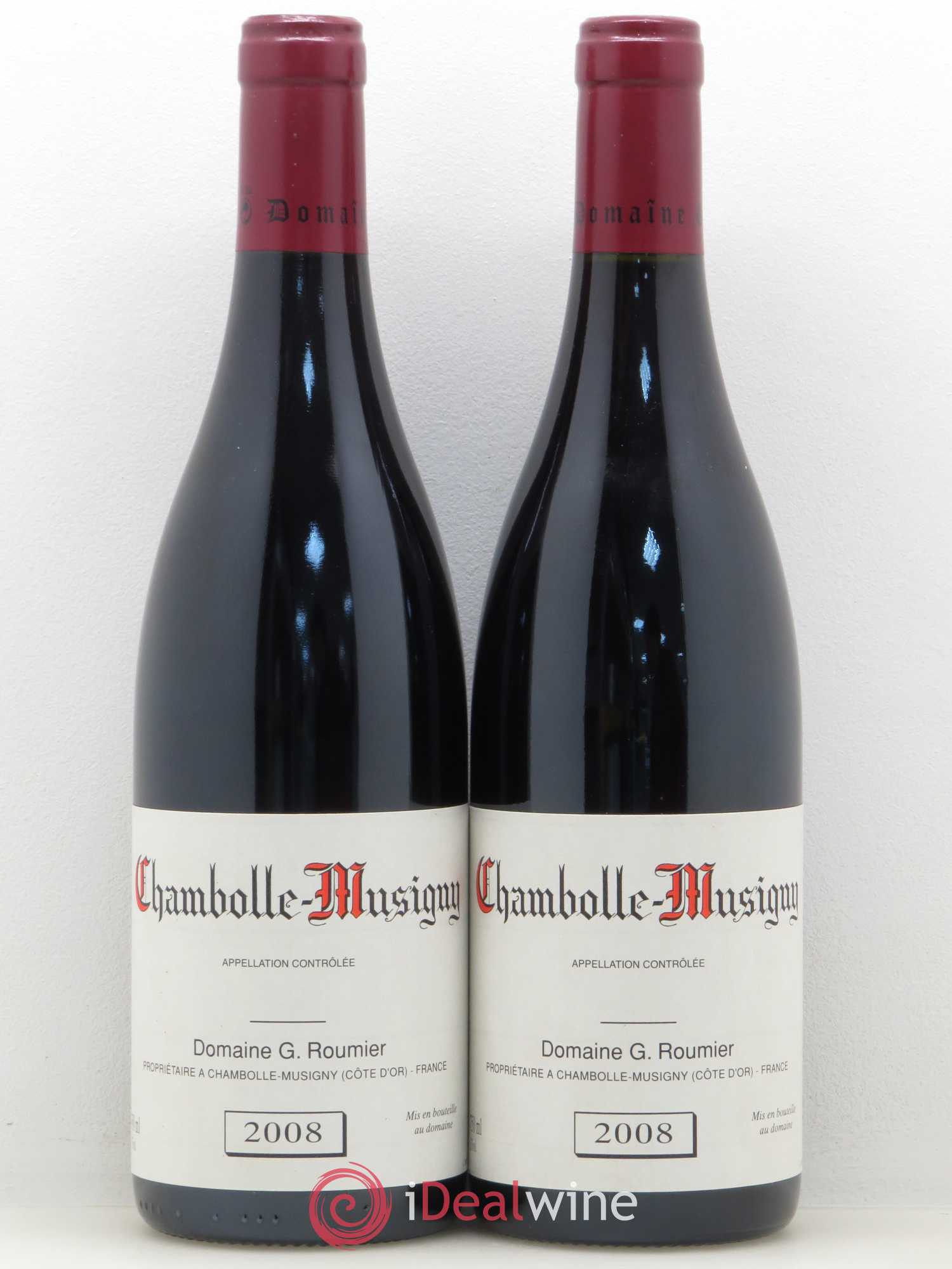 Chambolle-Musigny Georges Roumier (Domaine) 2008 - Posten von 2 Flaschen - 0