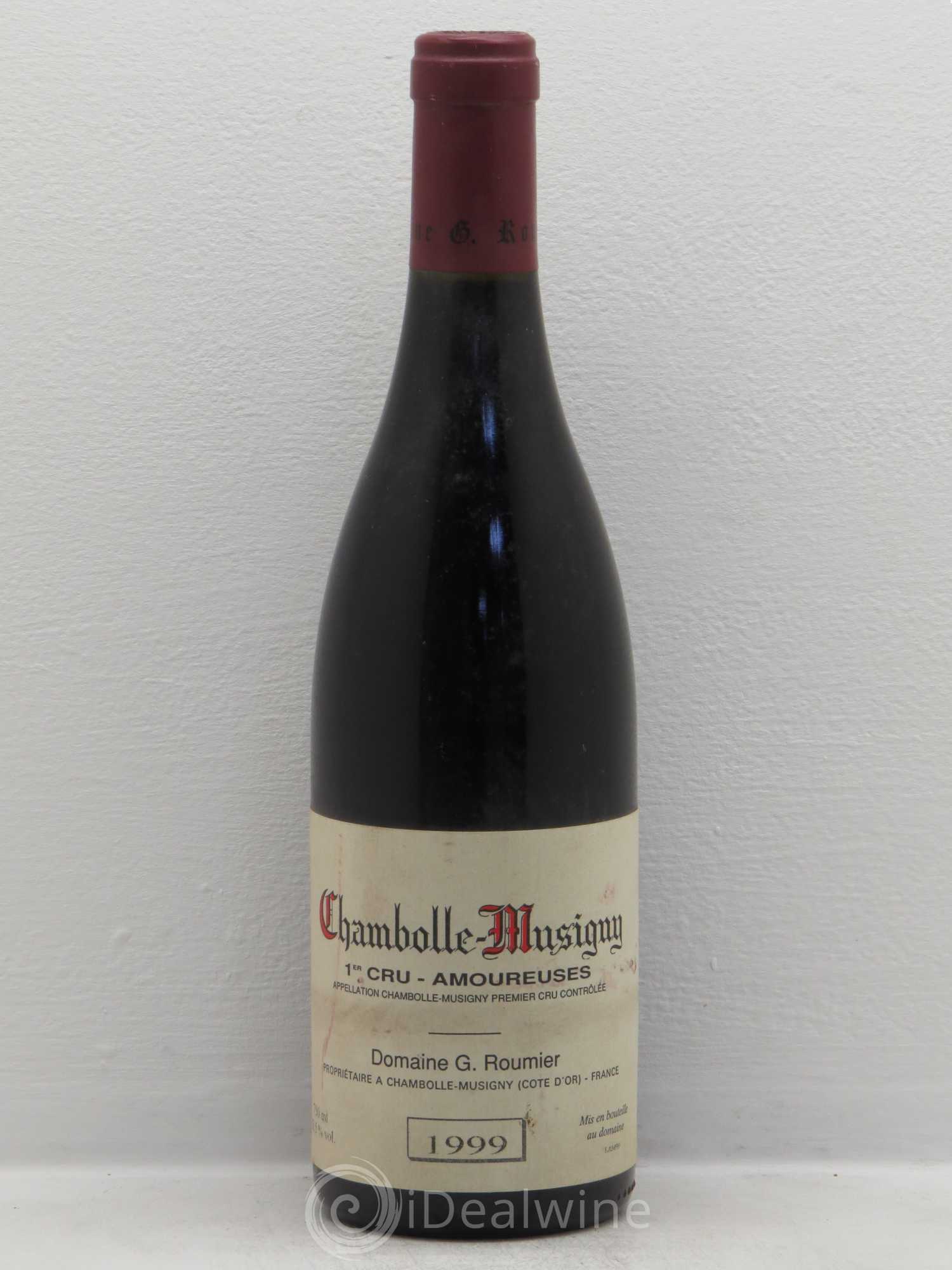 Chambolle-Musigny 1er Cru Les Amoureuses Georges Roumier (Domaine) 1999 - Lot de 1 bouteille - 0