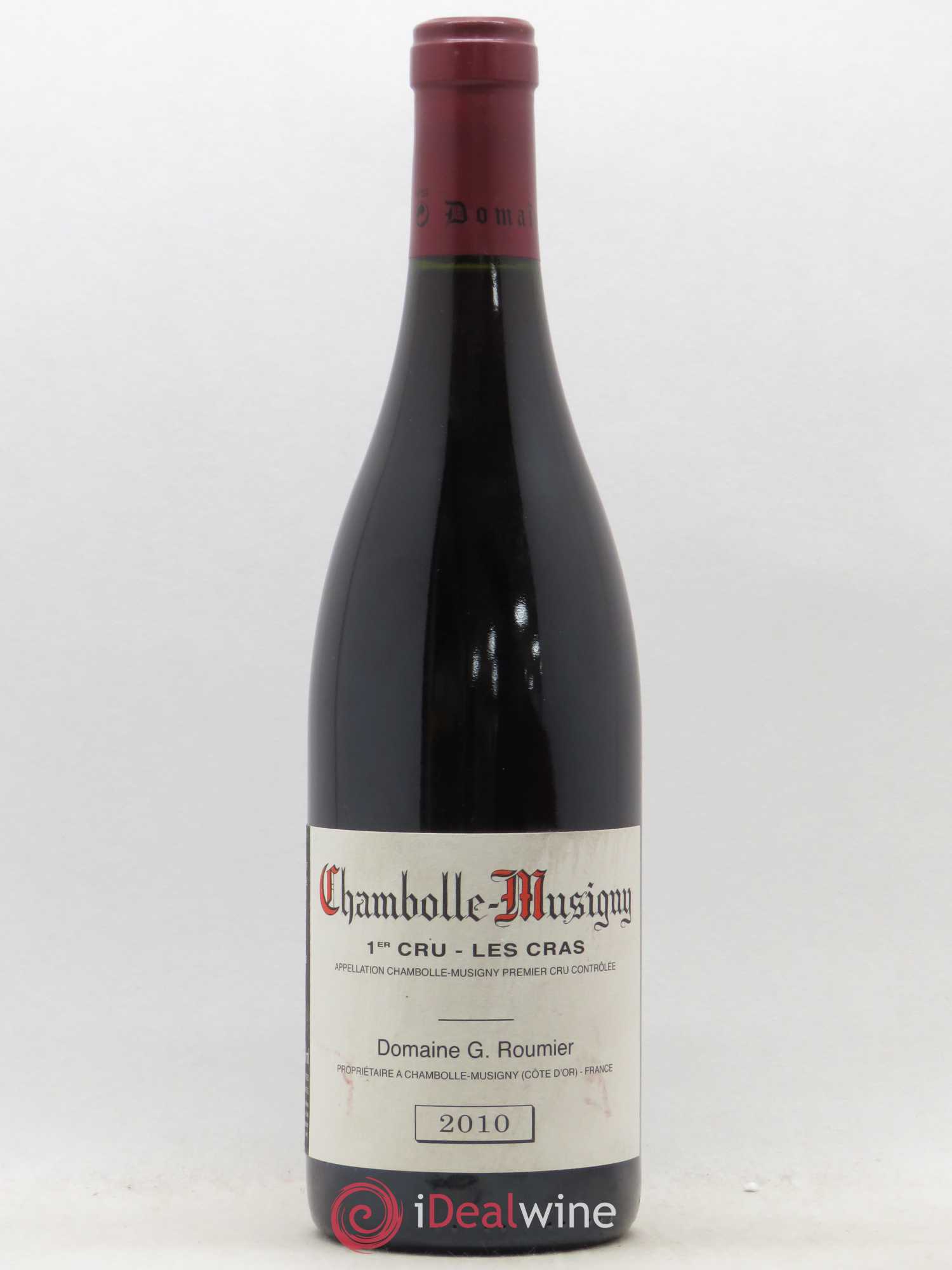 Chambolle-Musigny 1er Cru Les Cras Georges Roumier (Domaine) 2010 - Lot de 1 bouteille - 0