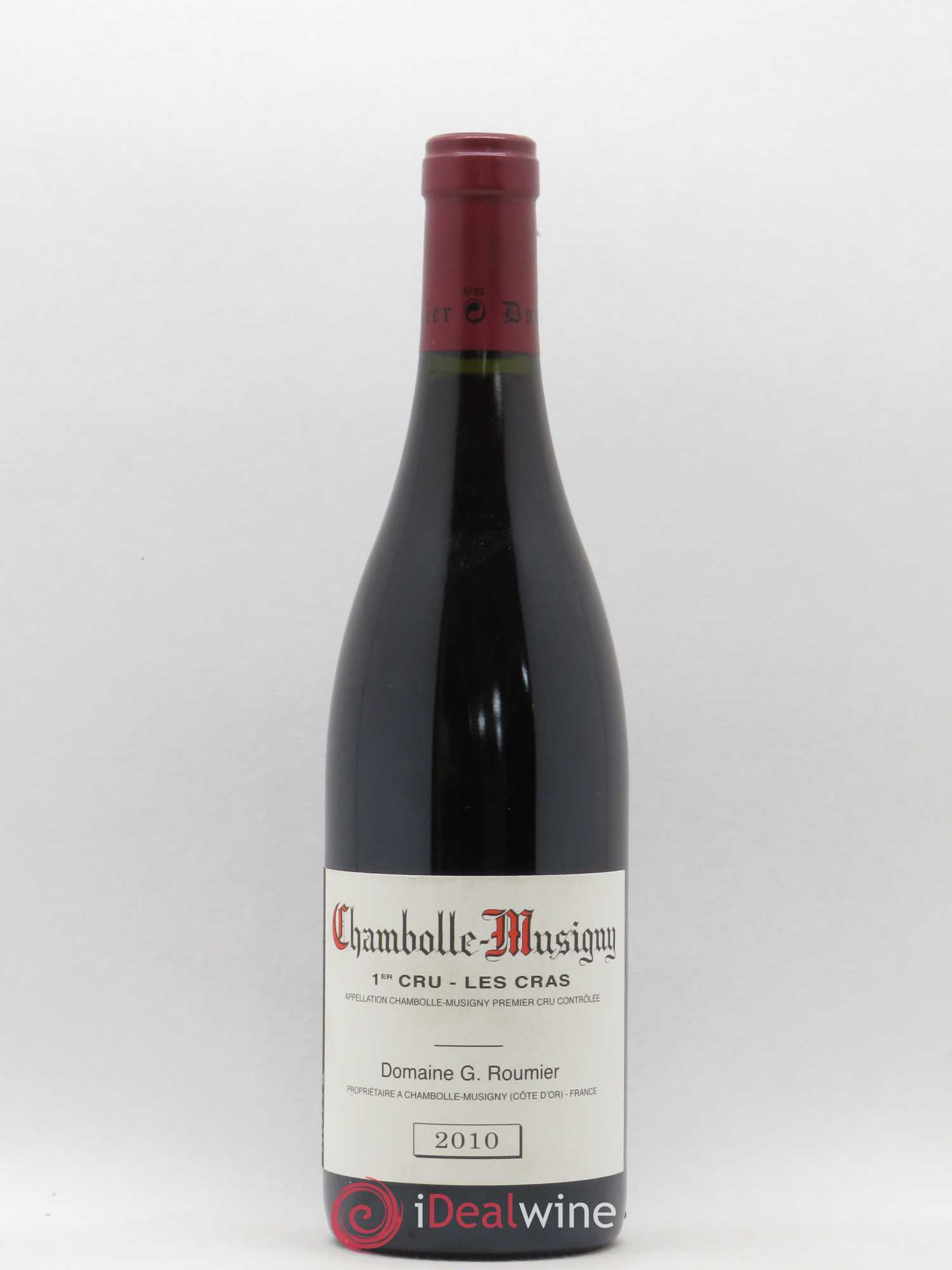 Chambolle-Musigny 1er Cru Les Cras Georges Roumier (Domaine) 2010 - Lot de 1 bouteille - 0