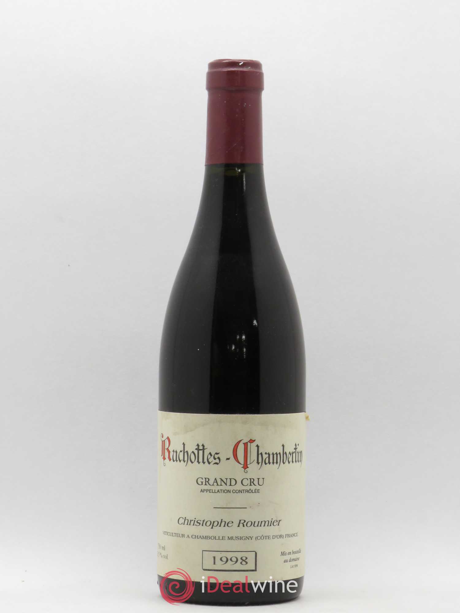 Ruchottes-Chambertin Grand Cru Georges Roumier (Domaine) 1998 - Lot de 1 bouteille - 0