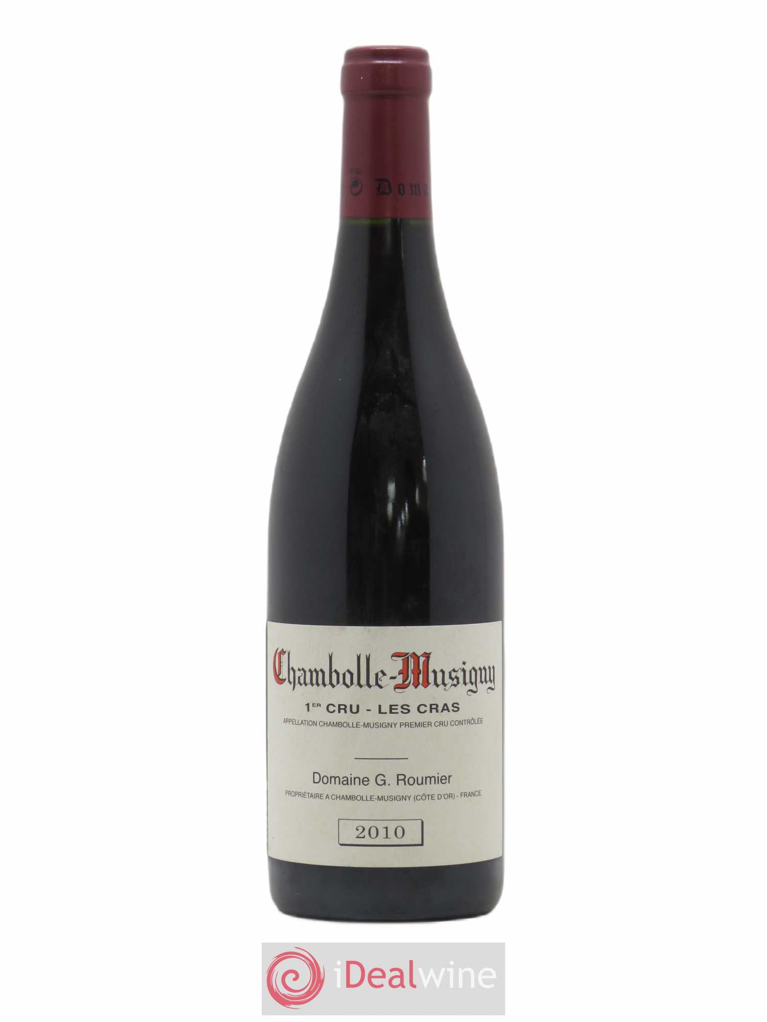 Chambolle-Musigny 1er Cru Les Cras Georges Roumier (Domaine) 2010 - Lot de 1 bouteille - 0