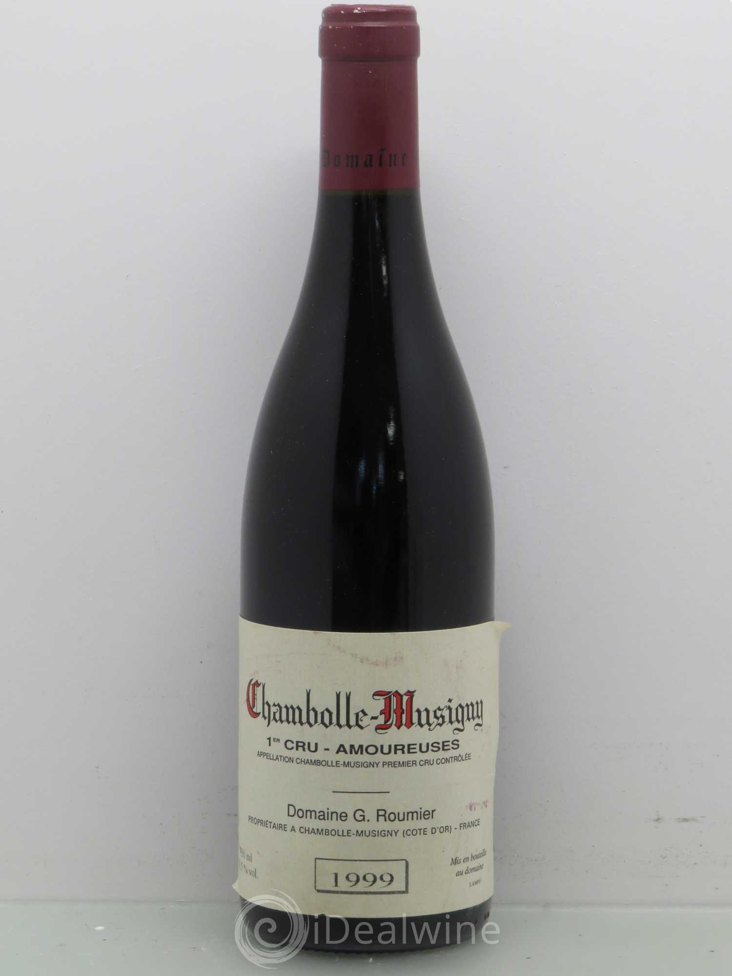 Chambolle-Musigny 1er Cru Les Amoureuses Georges Roumier (Domaine) 1999 - Lot de 1 bouteille - 0