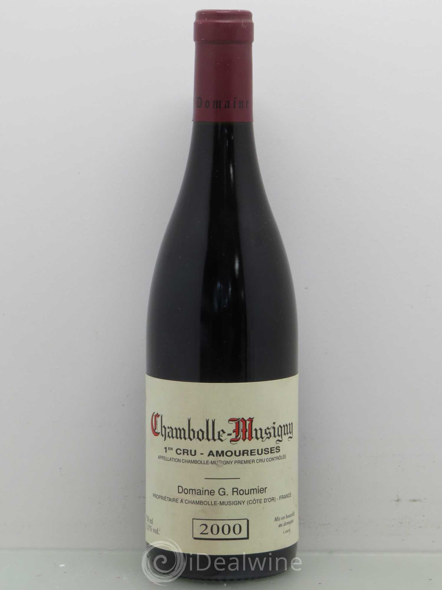 Chambolle-Musigny 1er Cru Les Amoureuses Georges Roumier (Domaine) 2000 - Lot de 1 bouteille - 0