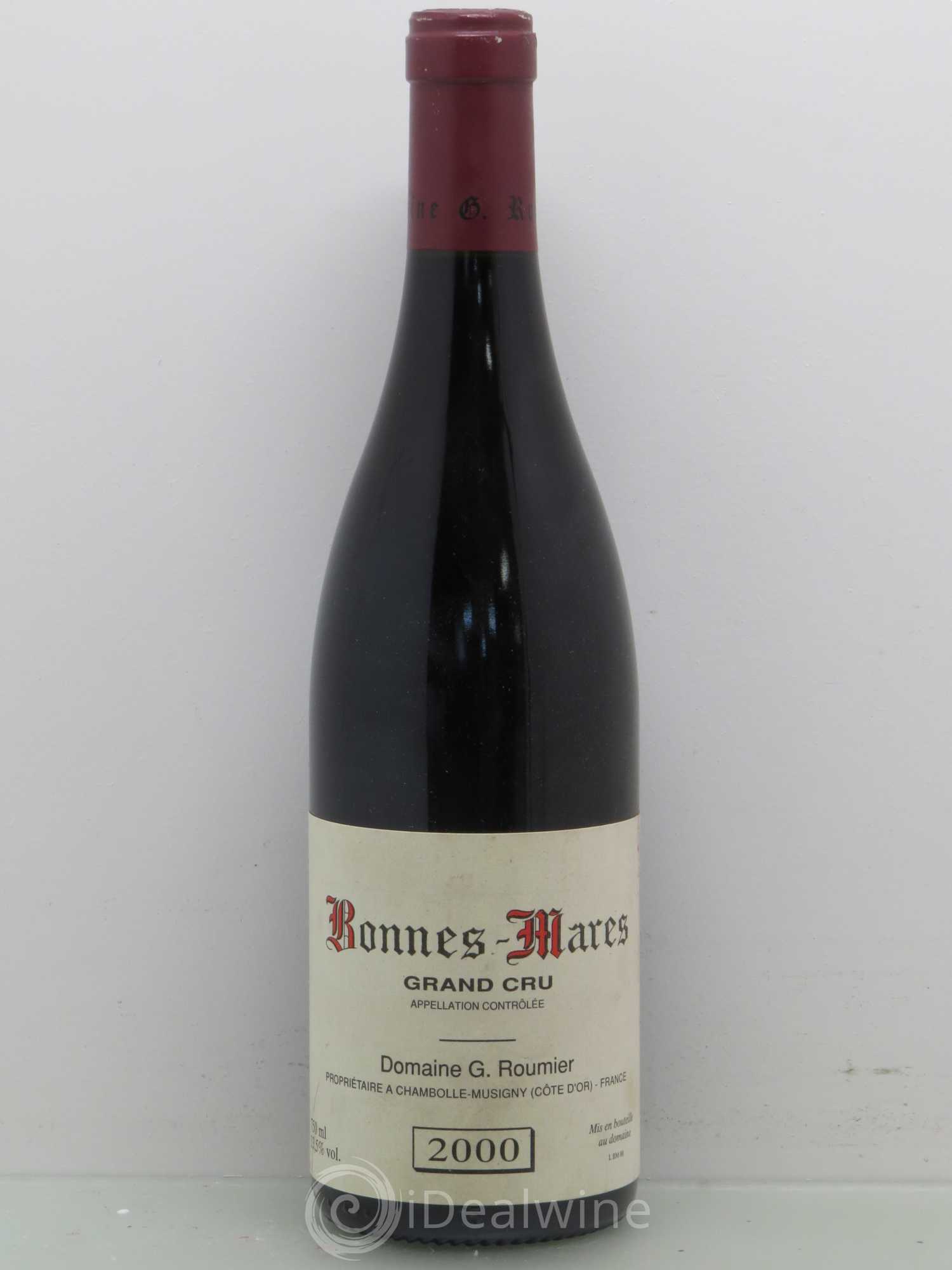 Bonnes-Mares Grand Cru Georges Roumier (Domaine) 2000 - Lot de 1 bouteille - 0