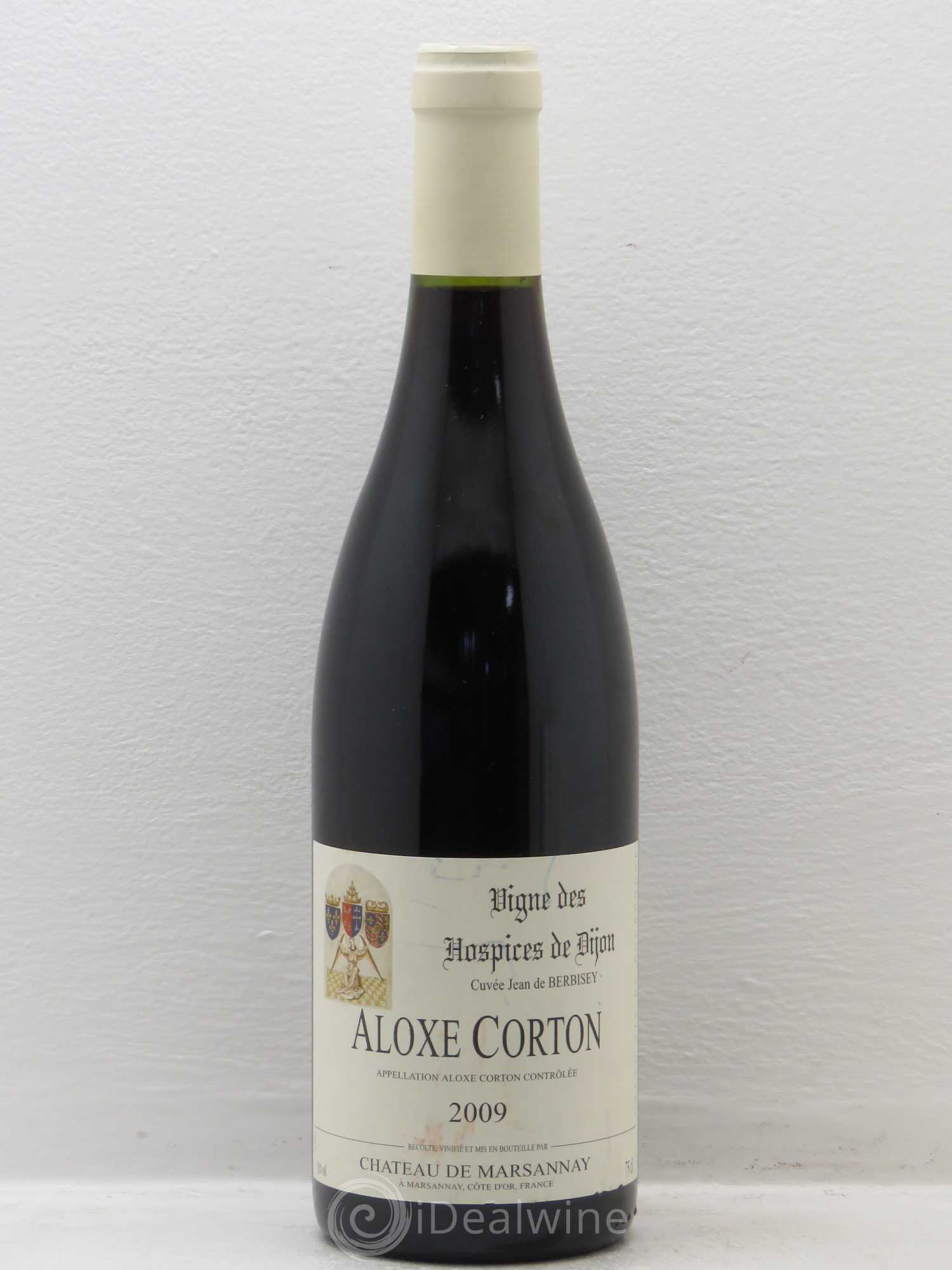 Aloxe-Corton Cuvée Jean de Berbisey Vigne des Hospices de Dijon Chateau de Marsannay 2009 - Posten von 1 Flasche - 0