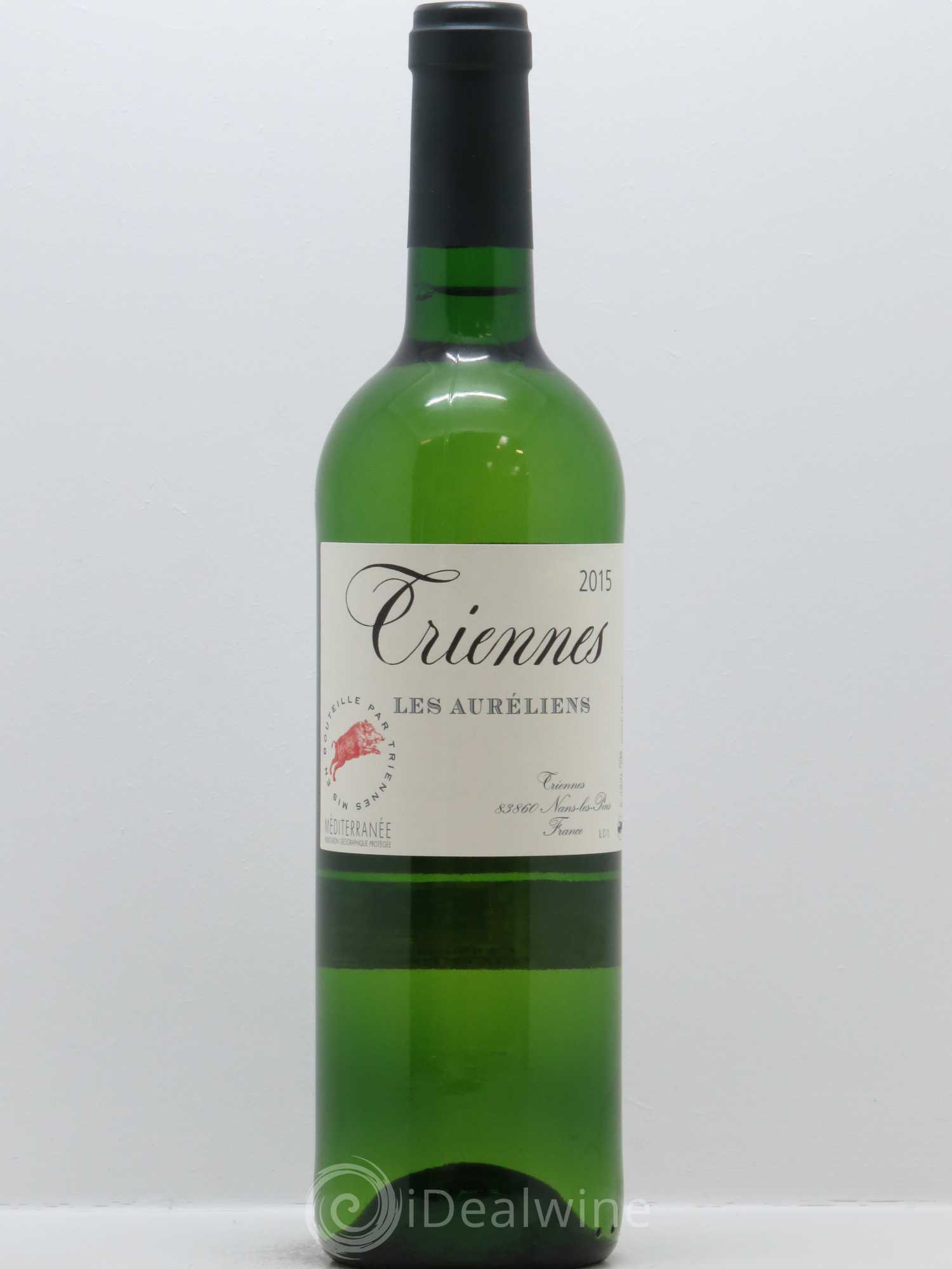Var Les Auréliens Triennes (Domaine) 2015 - Lot de 1 bouteille - 0