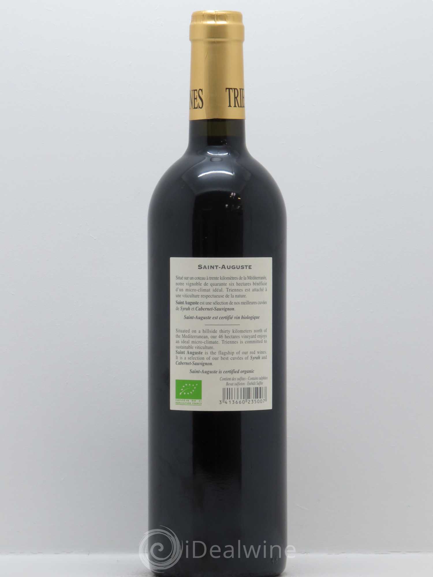 Var St Auguste Triennes (Domaine) 2014 - Lot de 1 bouteille - 1