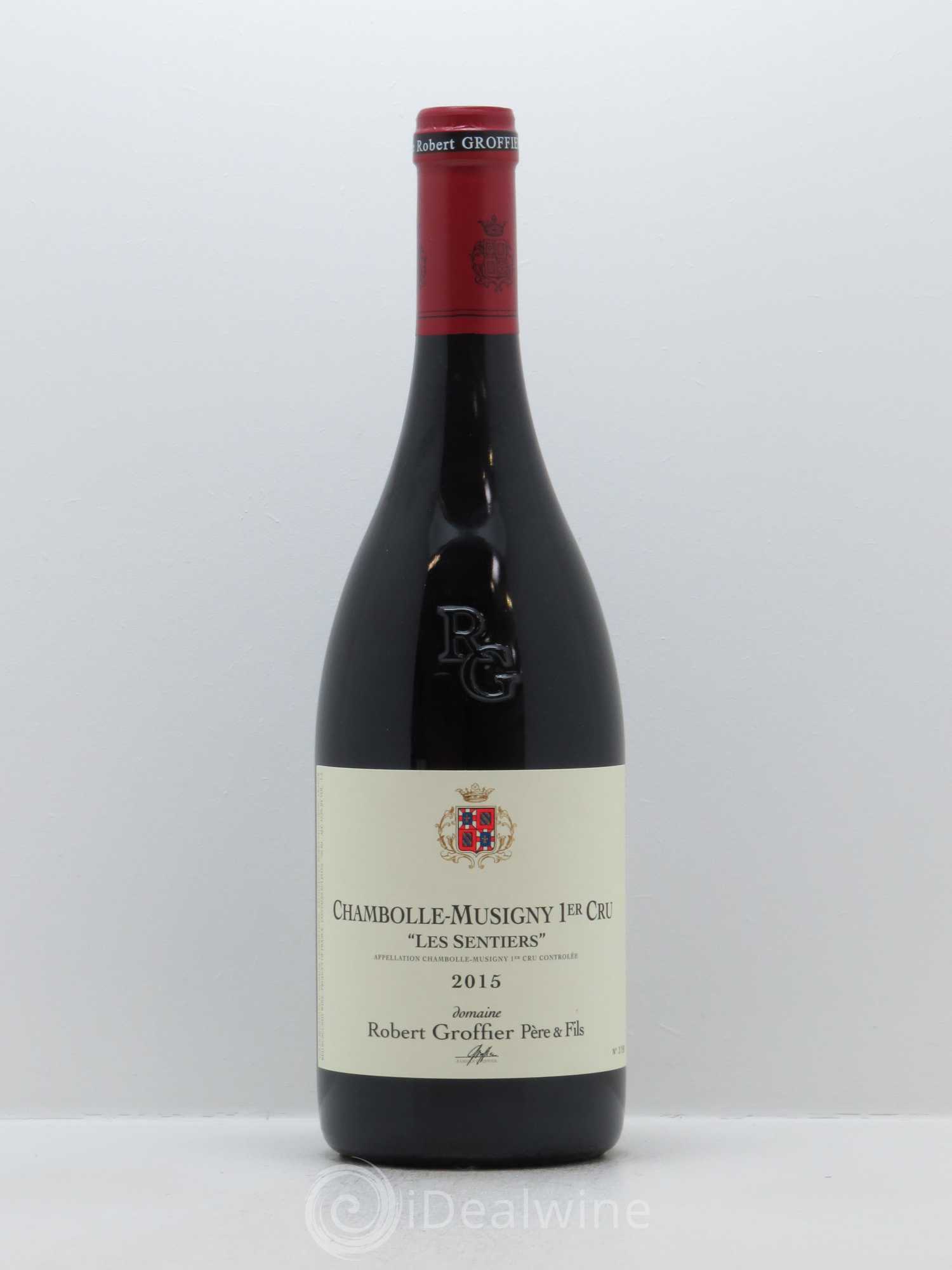 Chambolle-Musigny 1er Cru Les Sentiers Robert Groffier Père & Fils (Domaine) 2015 - Lot de 1 bouteille - 0