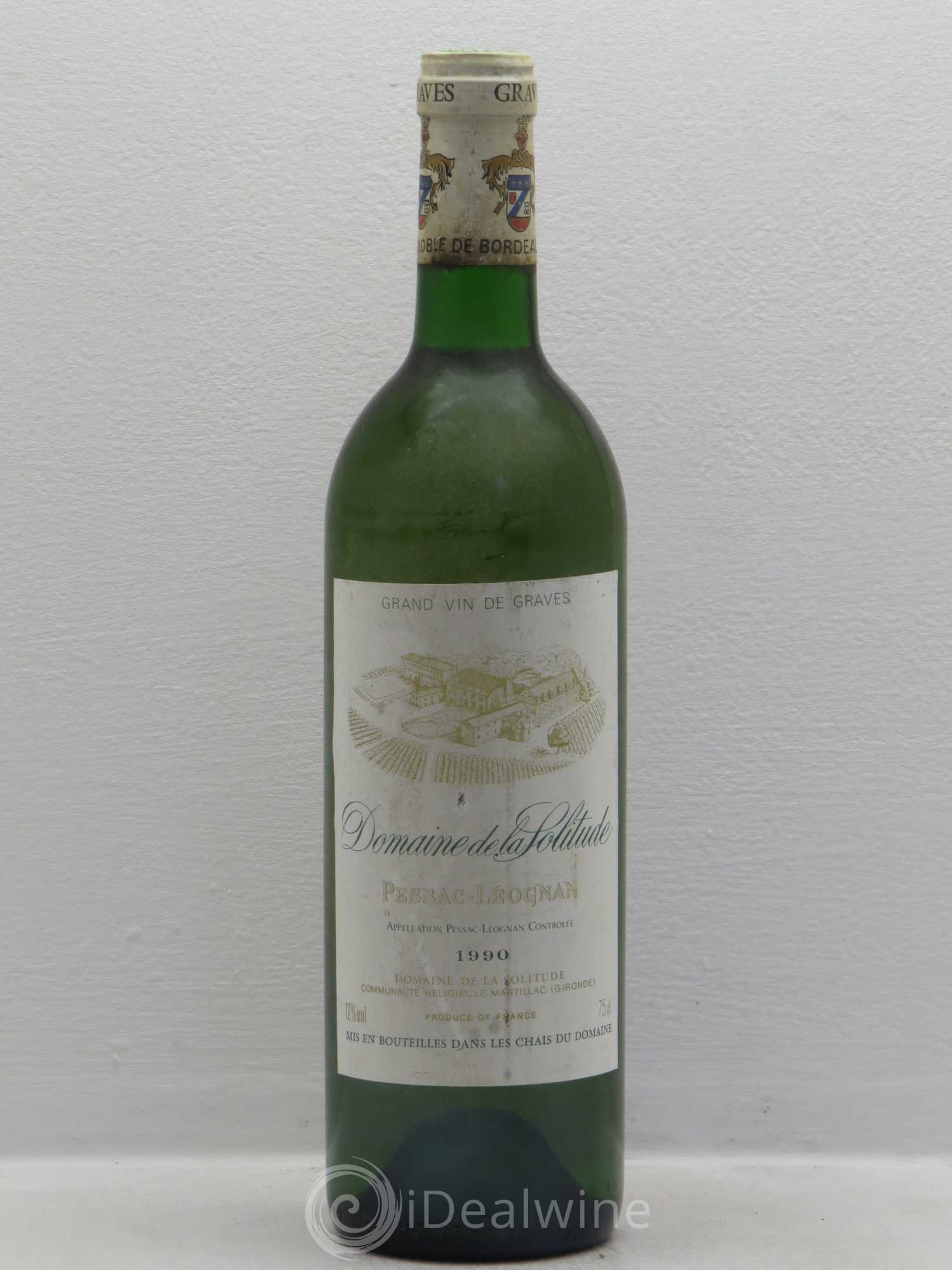Domaine de la Solitude 1990 - Lot de 1 bouteille - 0