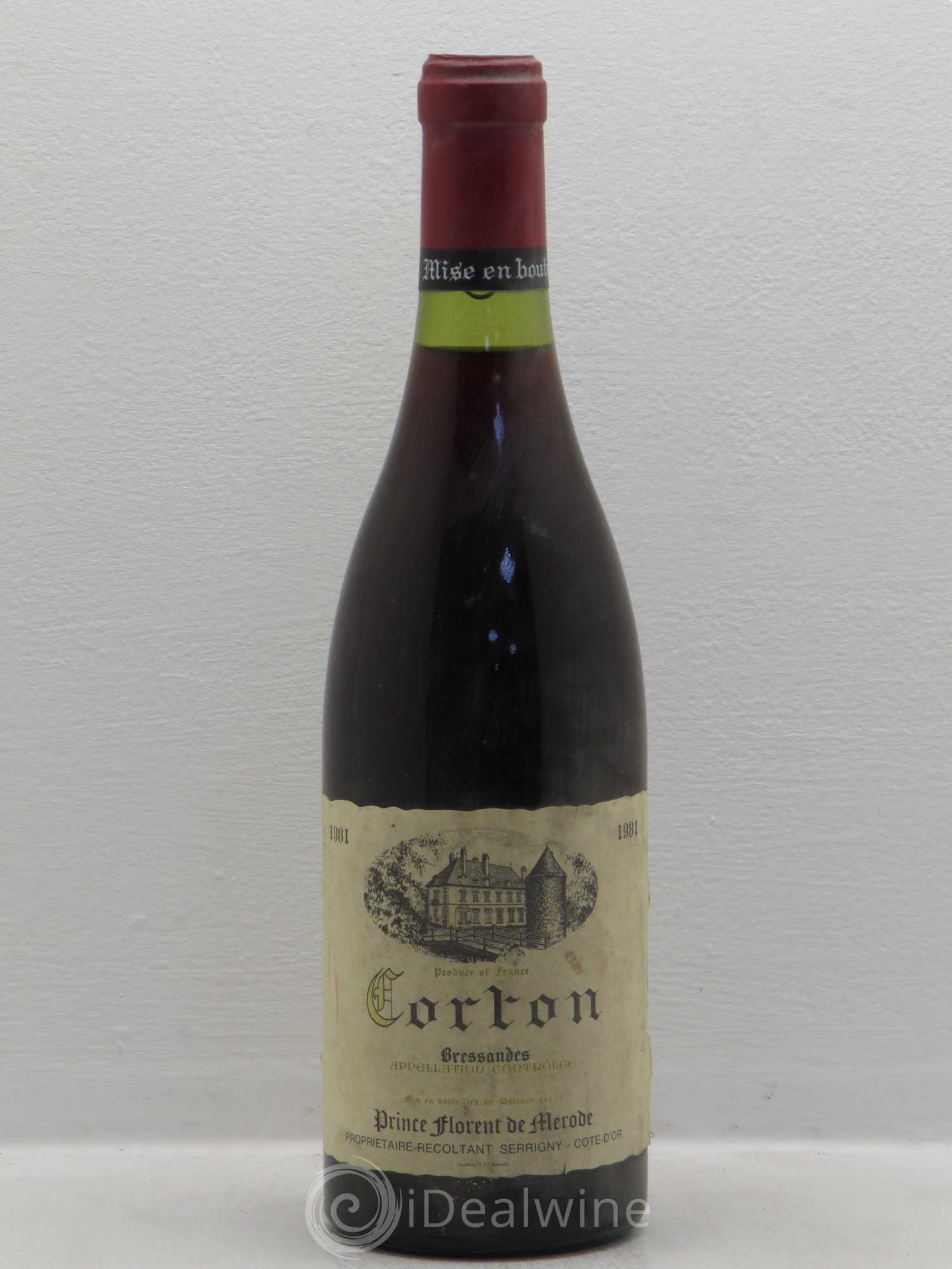 Corton Grand Cru 1981 - Lot de 1 bouteille - 0
