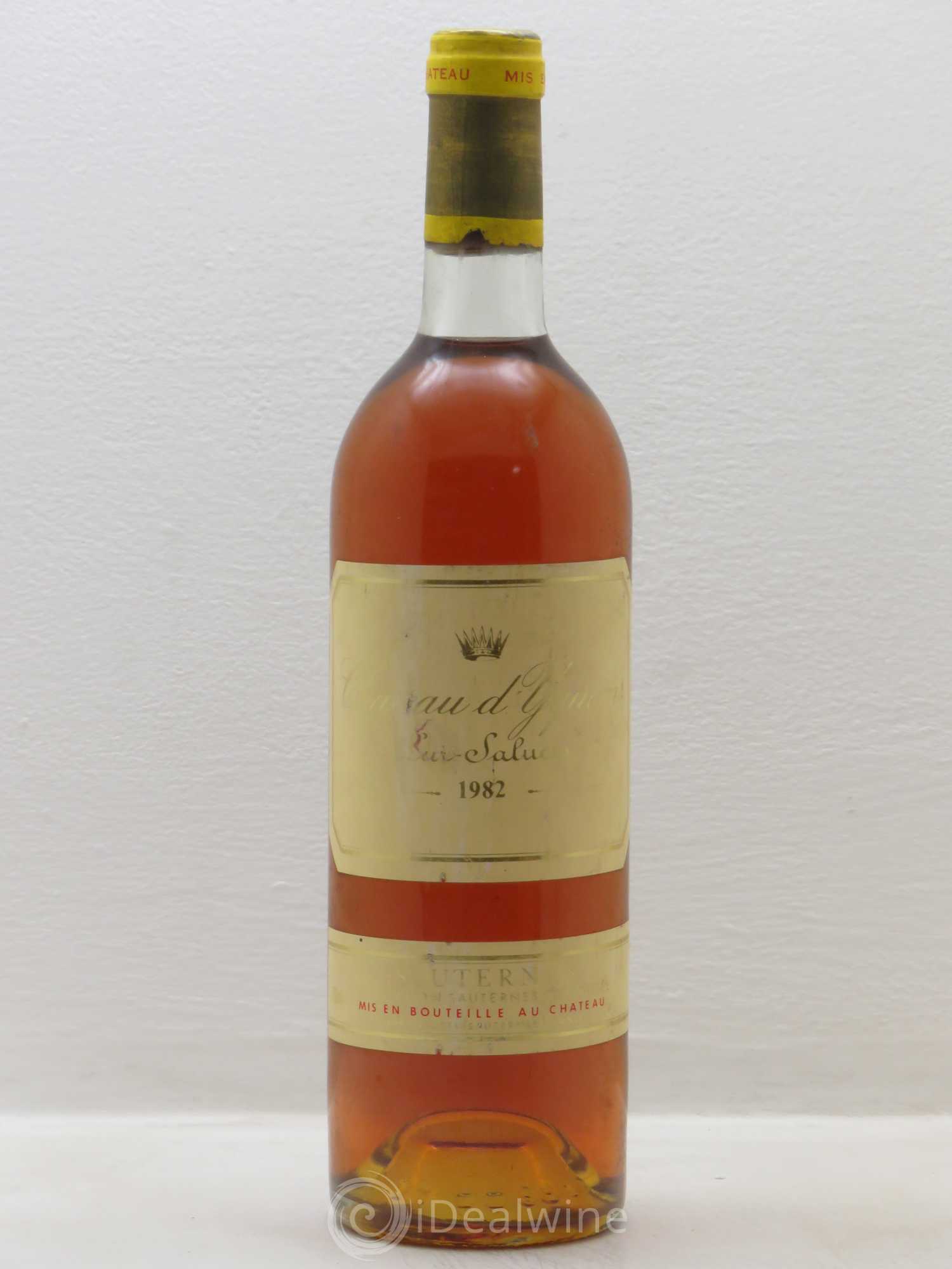 Château d' Yquem 1er Cru Classé Supérieur 1982 - Lotto di 1 bottiglia - 0