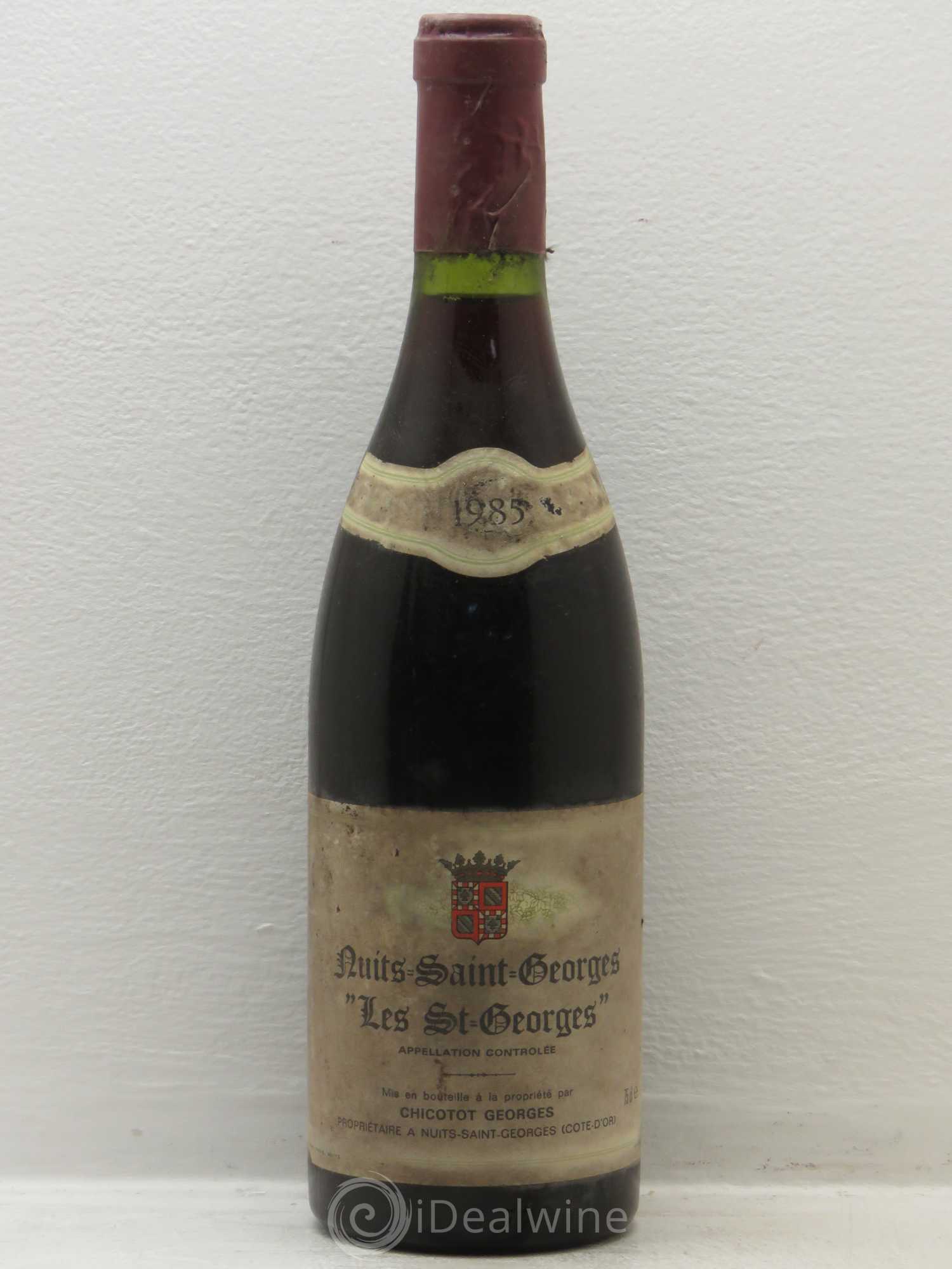 Nuits-Saint-Georges Les Saint georges G.Chicotot 1985 - Posten von 6 Flaschen - 0