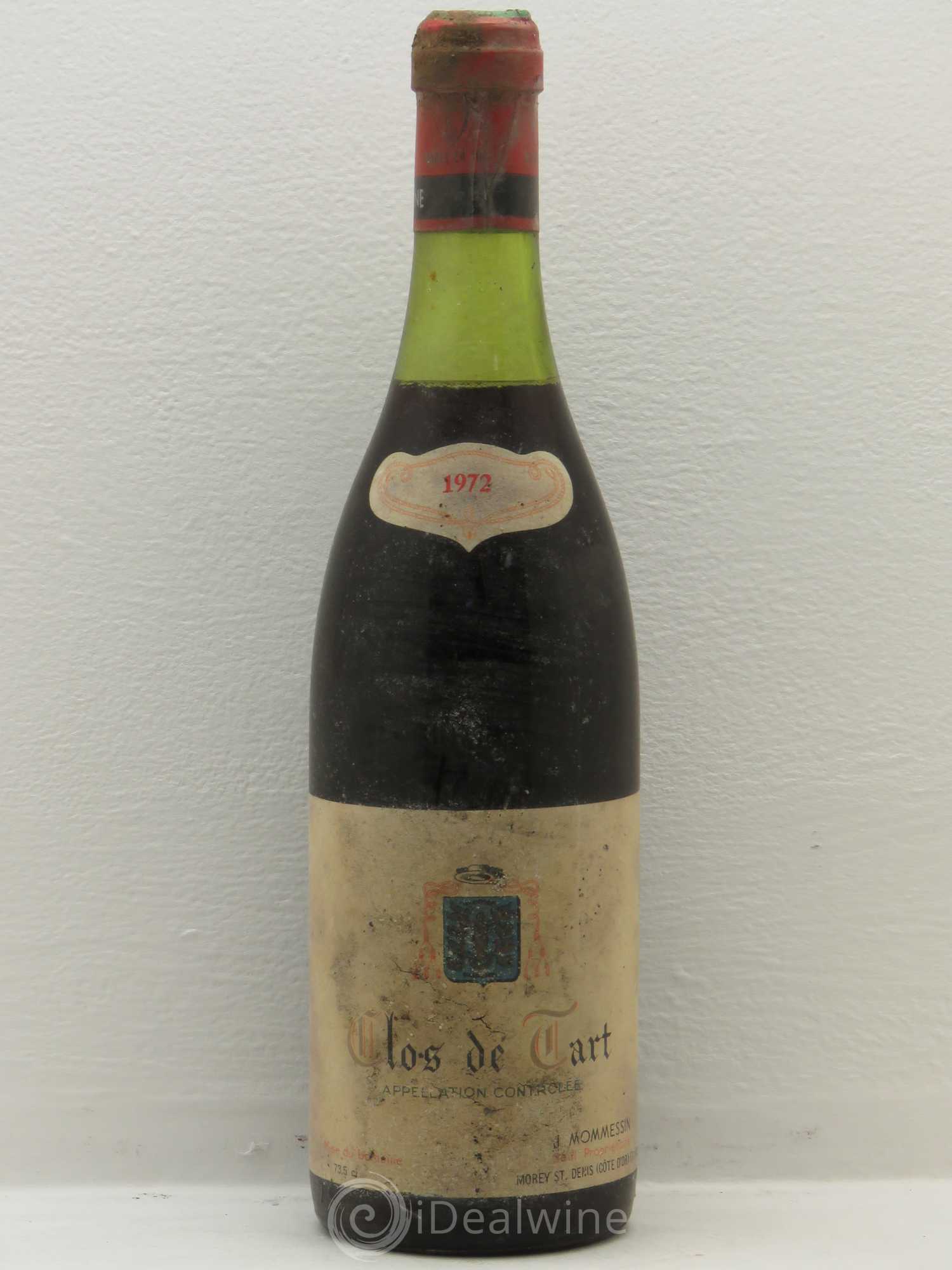 Clos de Tart Grand Cru Clos de Tart 1972 - Lot de 1 bouteille - 0