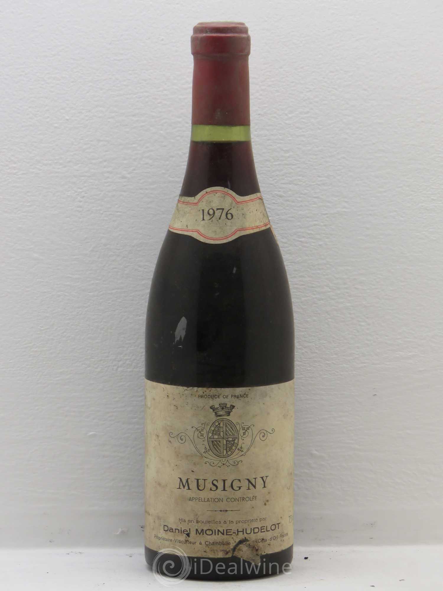 Musigny Grand Cru Moine-Hudelot (Domaine) 1976 - Lot de 1 bouteille - 0