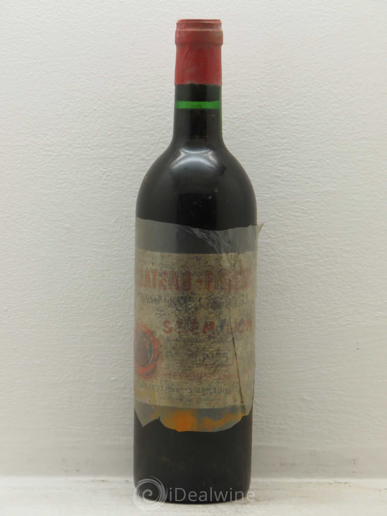 Château Figeac 1er Grand Cru Classé A 1975 - Lot de 1 bouteille - 0