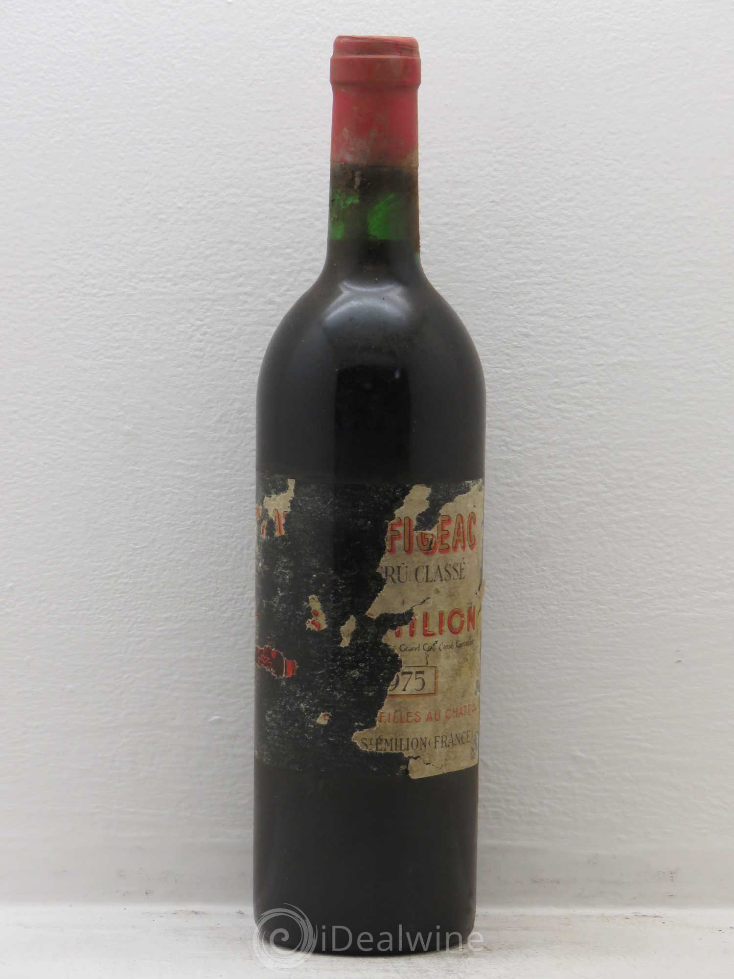 Château Figeac 1er Grand Cru Classé A 1975 - Lot de 1 bouteille - 0