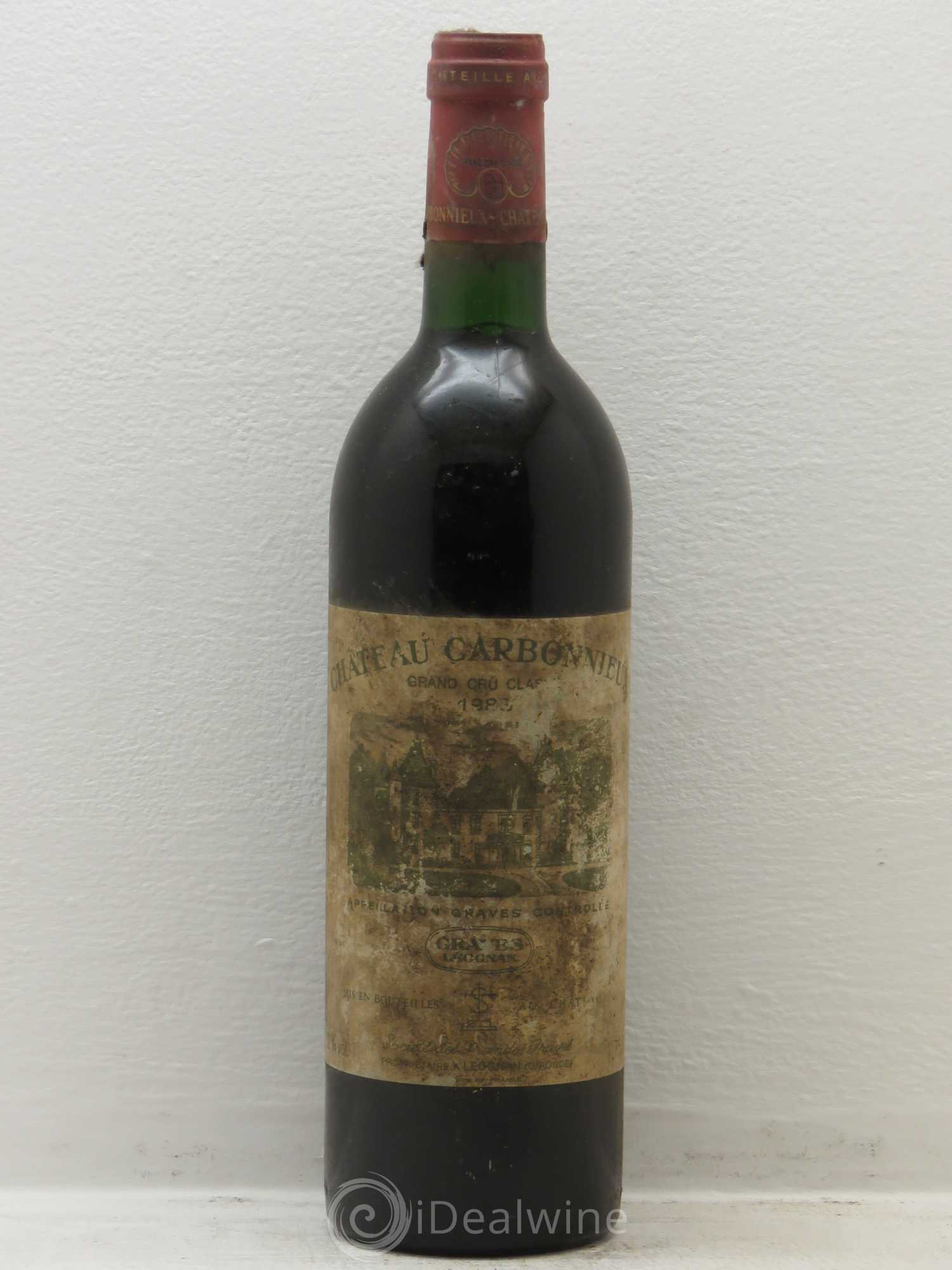 Château Carbonnieux Cru Classé de Graves 1985 - Lot de 1 bouteille - 0