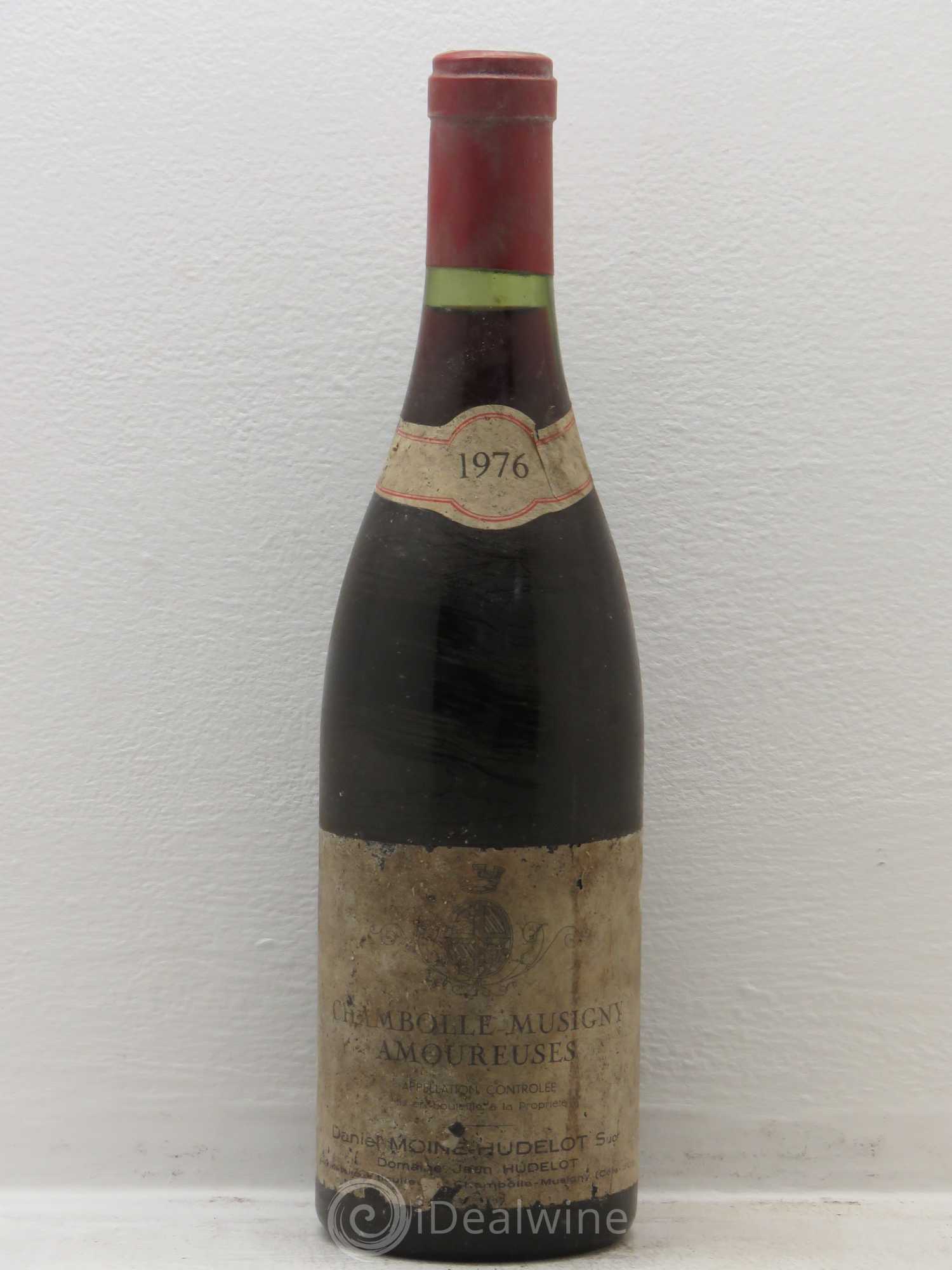 Chambolle-Musigny 1er Cru Les Amoureuses Moine-Hudelot (Domaine) 1976 - Lot de 1 bouteille - 0