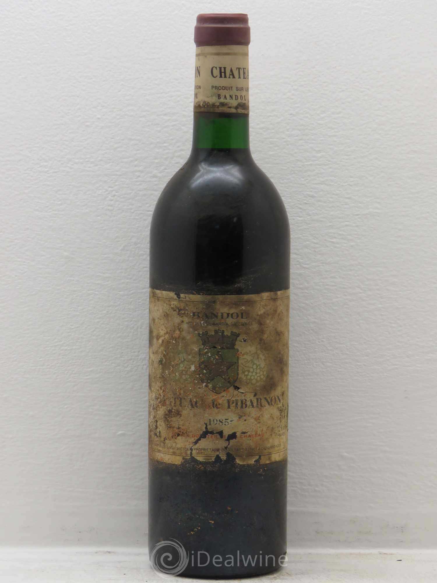 Bandol Château de Pibarnon Comte de Saint-Victor 1985 - Lot de 6 bouteilles - 0
