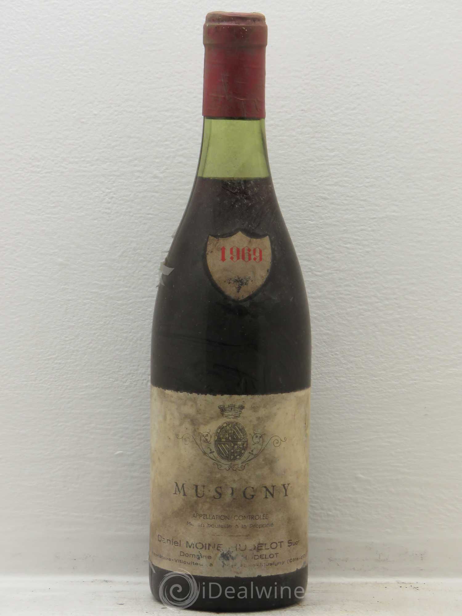 Musigny Grand Cru Moine-Hudelot (Domaine) 1969 - Lot de 1 bouteille - 0