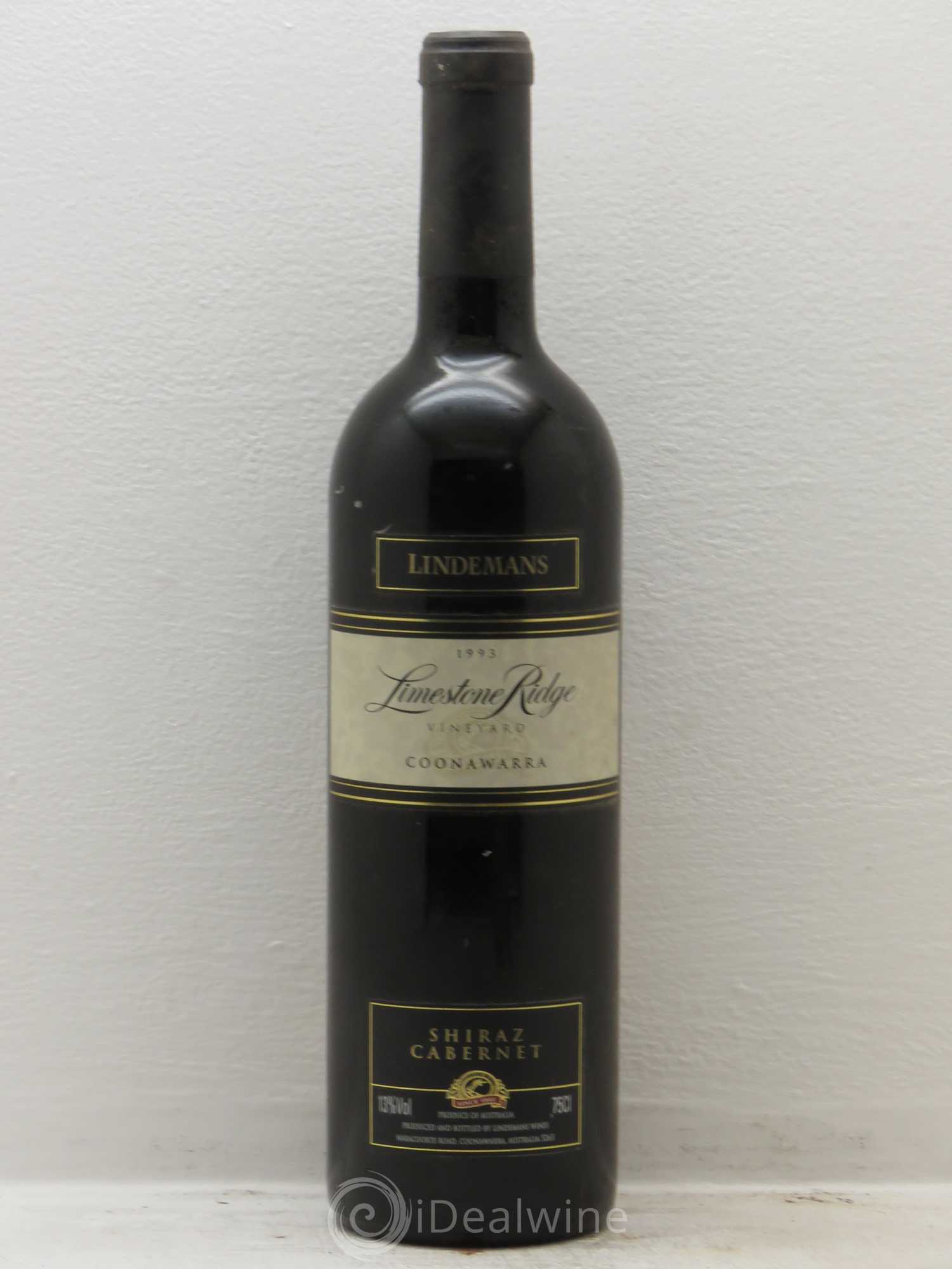 Australie Limestone Ridge Lindemann Coonawarra 1993 - Lot de 1 bouteille - 0