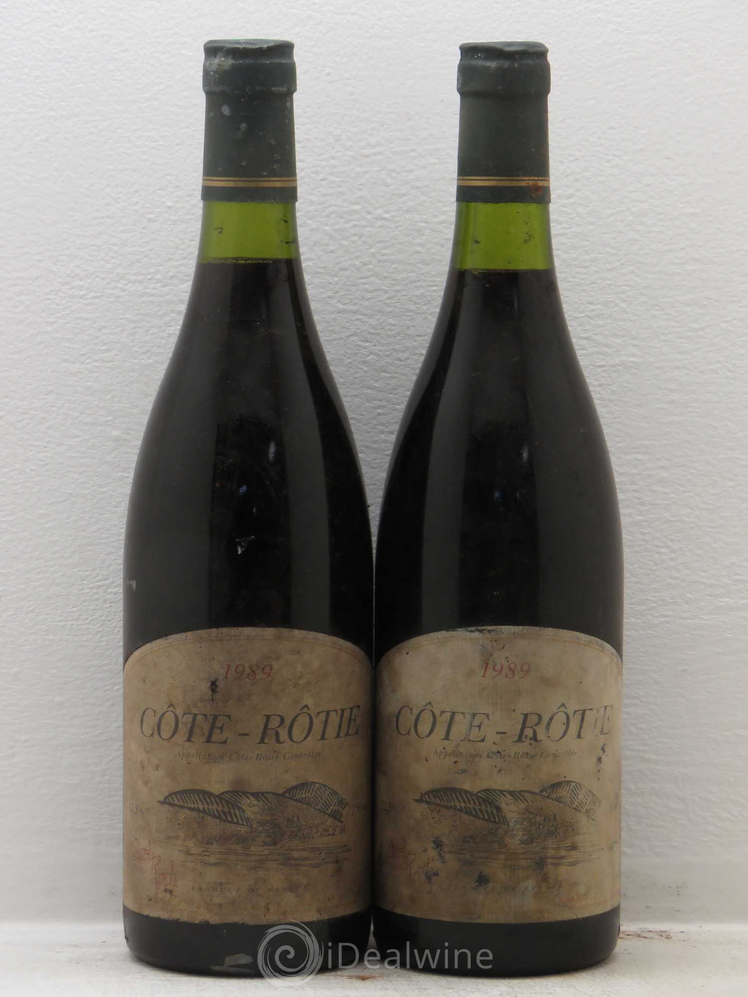 Côte-Rôtie Clusel-Roch 1989 - Lot de 2 bouteilles - 0