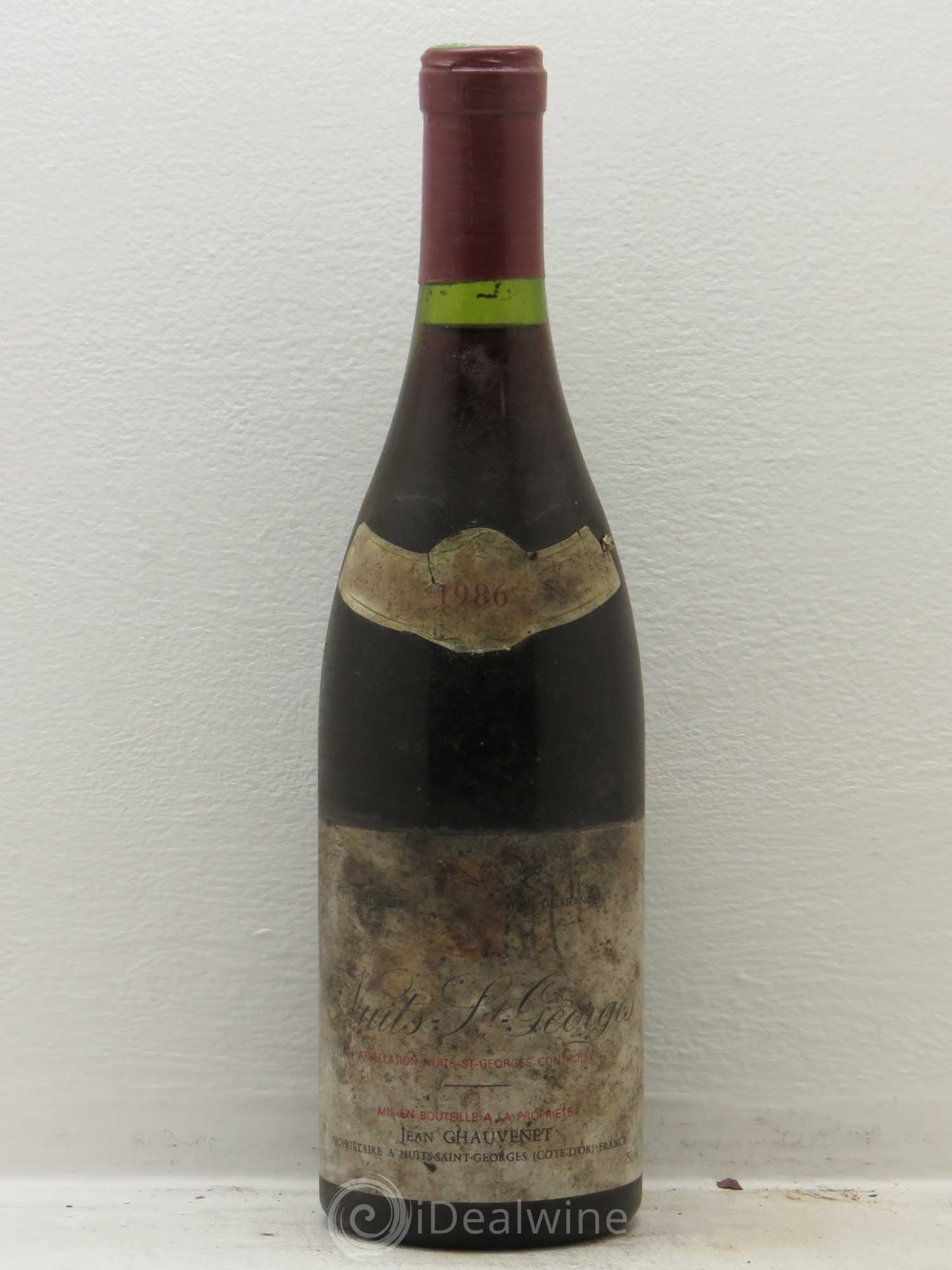 Nuits-Saint-Georges Chauvenet 1986 - Lot de 1 bouteille - 0