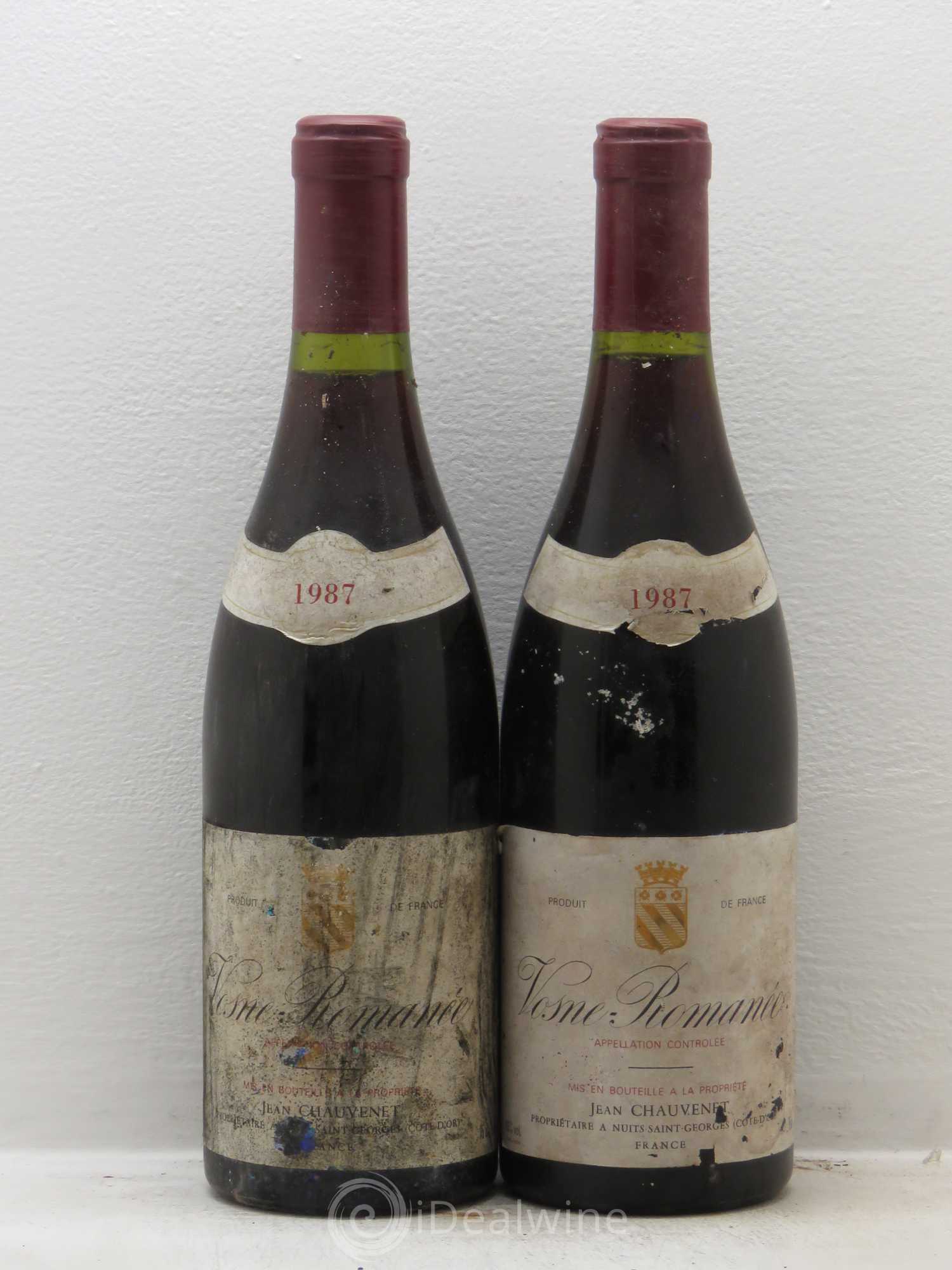 Vosne-Romanée Chauvenet 1987 - Lot de 2 bouteilles - 0