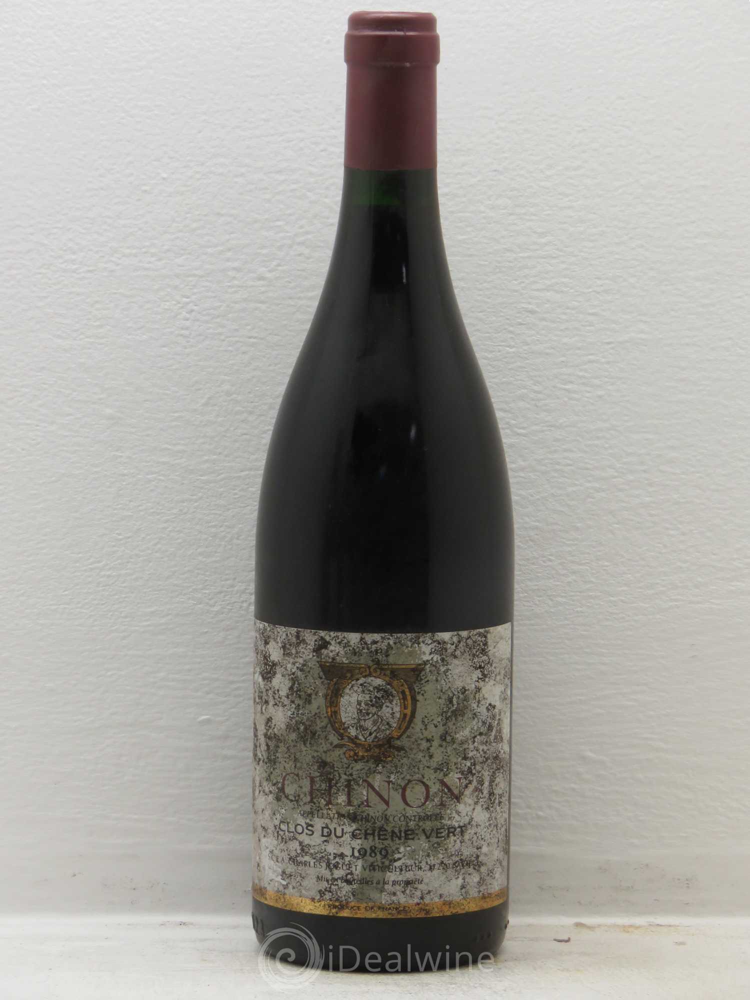 Chinon Clos du Chêne Vert Charles Joguet 1989 - Lot de 6 bouteilles - 0